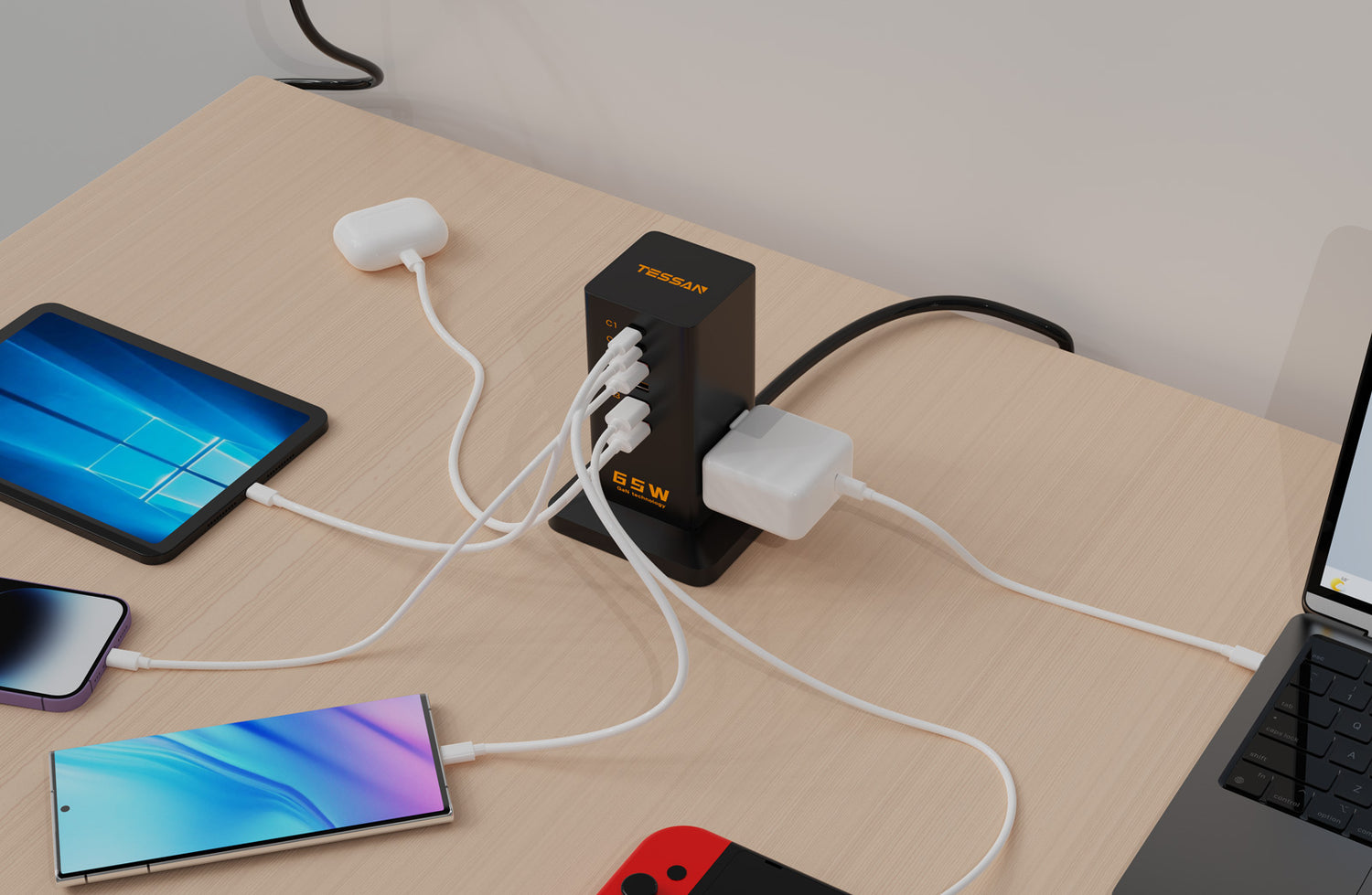 How the TESSAN Multi-Device Fast Charger Meets All Your Device Needs ?