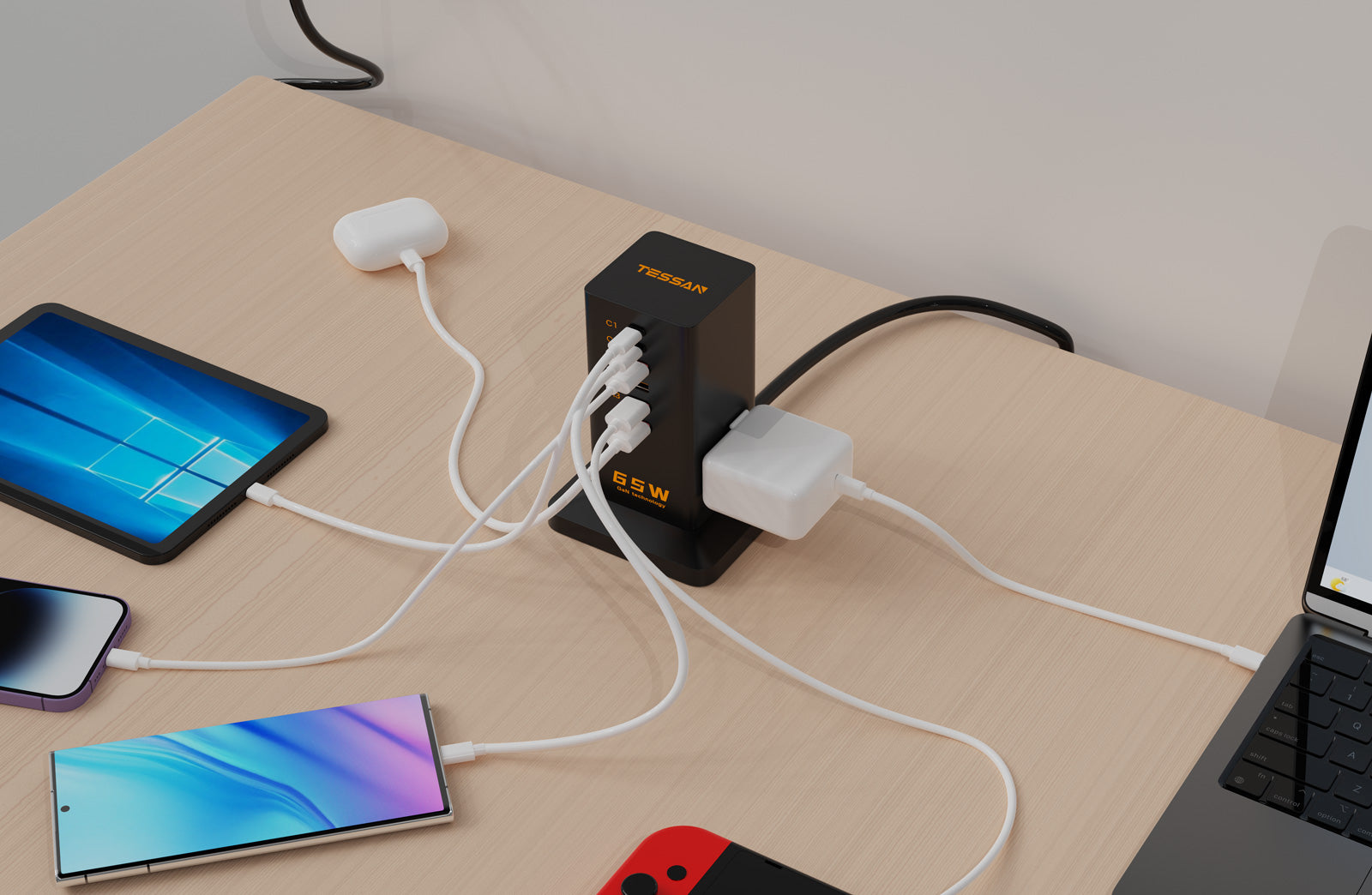 How the TESSAN Multi-Device Fast Charger Meets All Your Device Needs ?