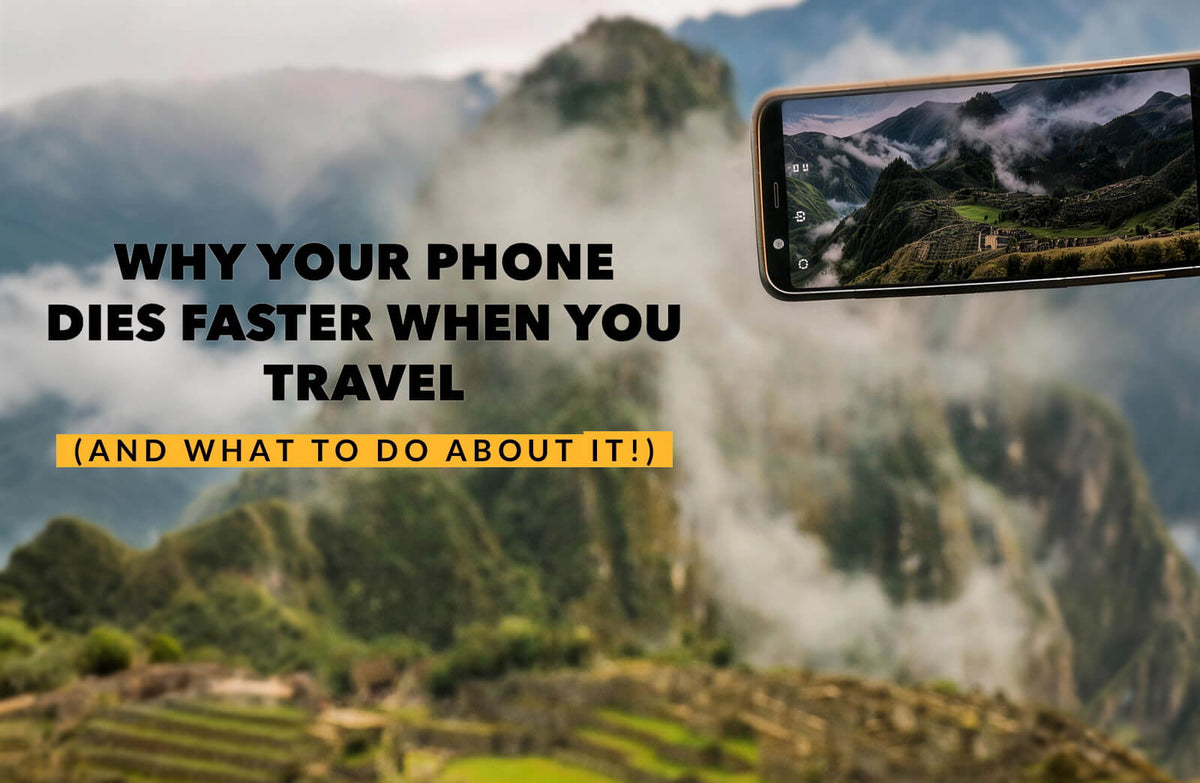 Why Your Phone Dies Faster When You Travel (And What to Do About It)
