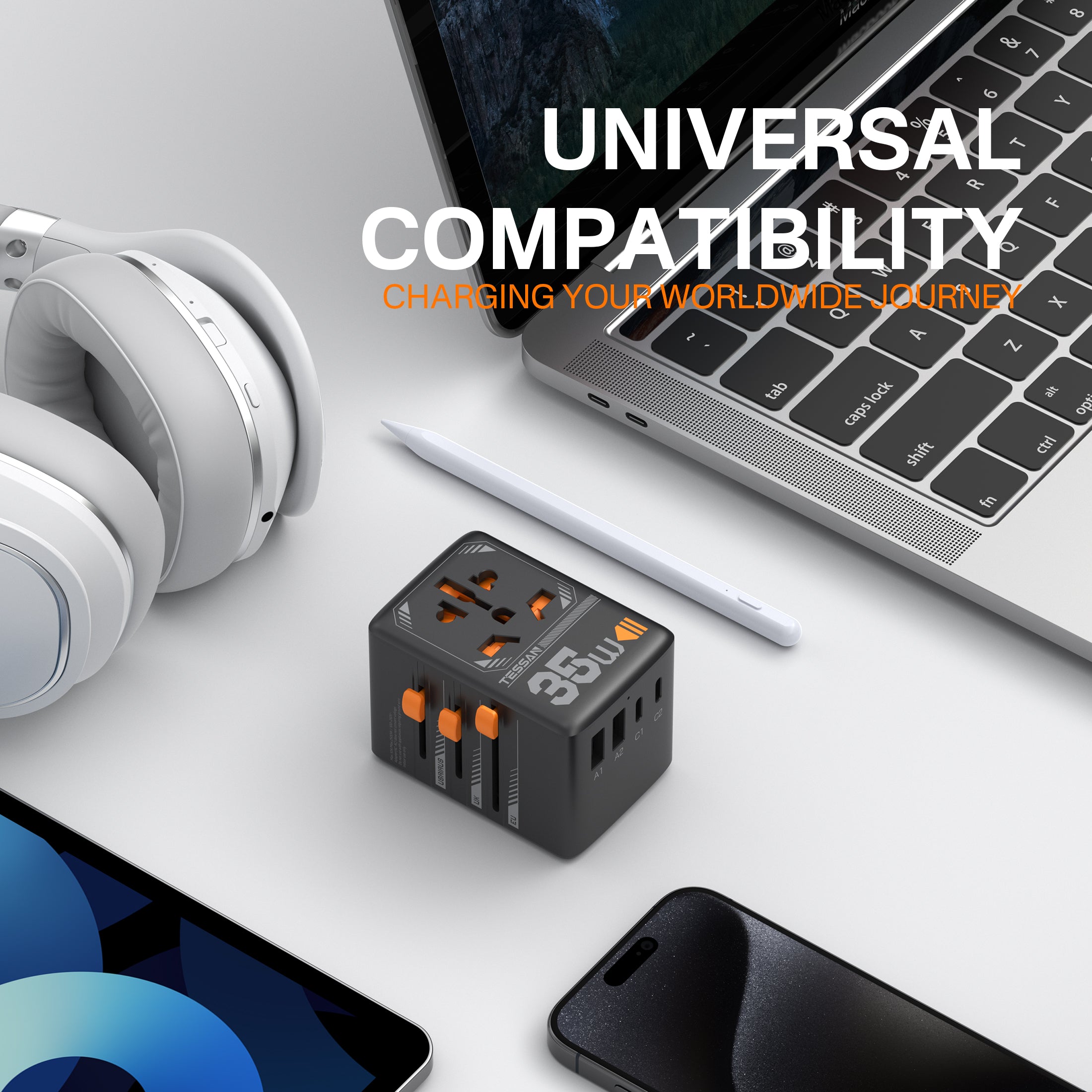 35W Universal Travel Adapter