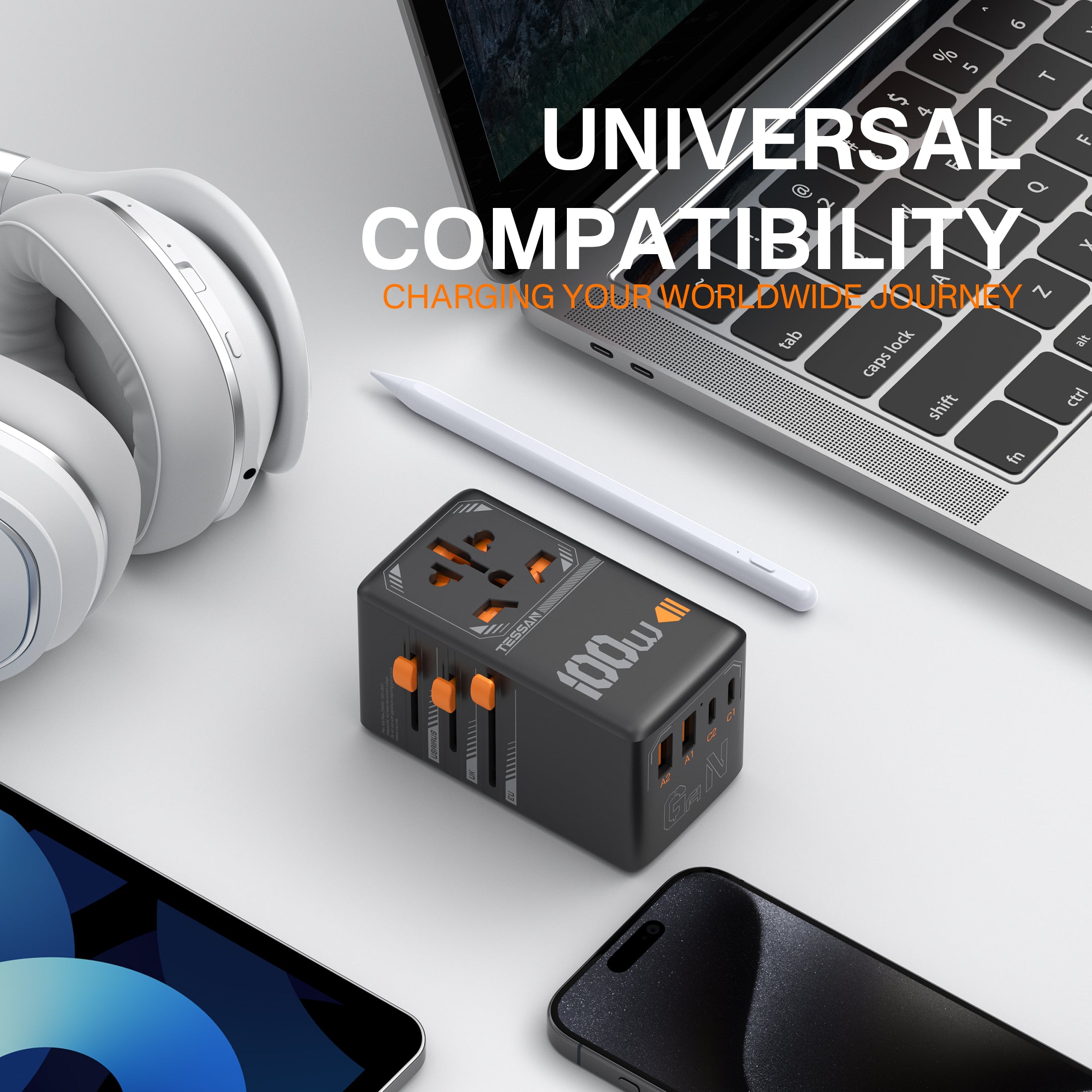 100W Universal Travel Adapter