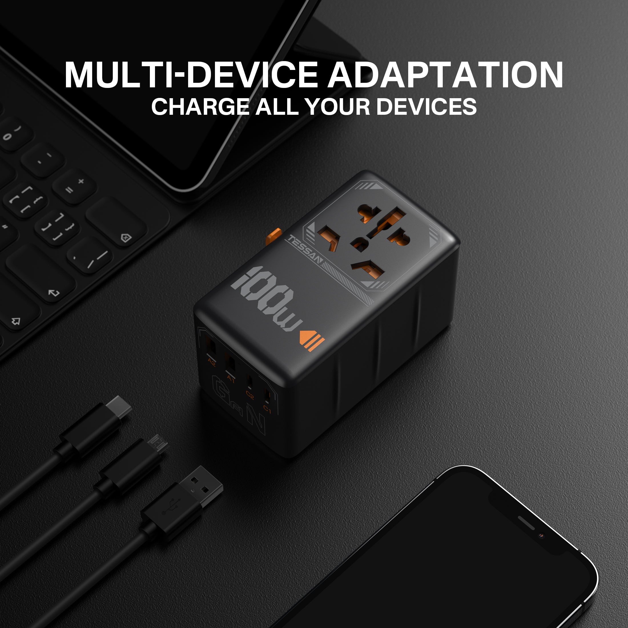 100W Universal Travel Adapter