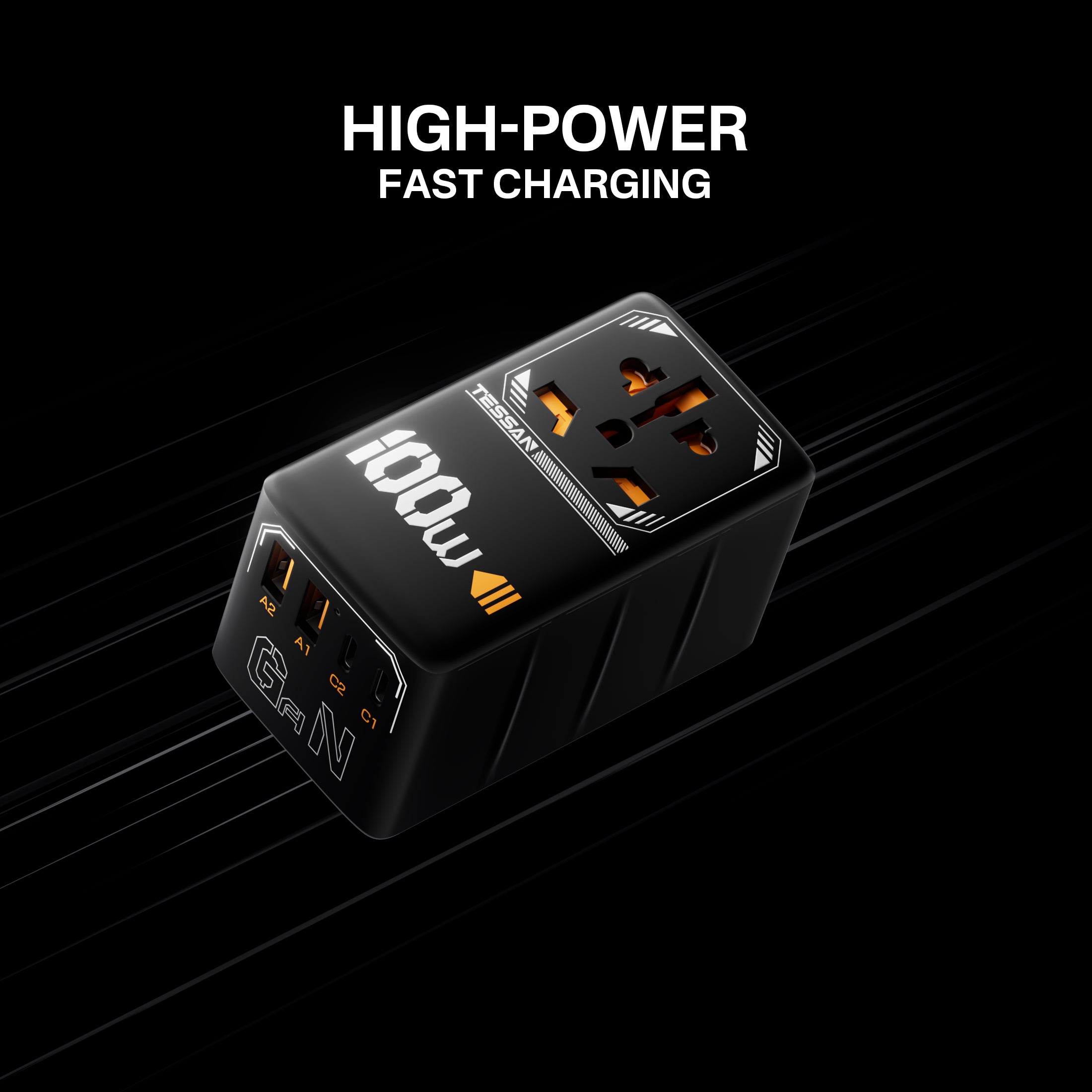 100W Universal Travel Adapter