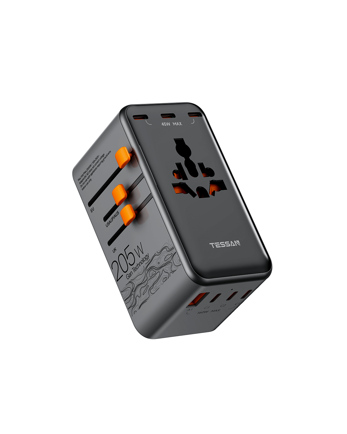 TESSAN Voyager 205 Universal Travel Adapter