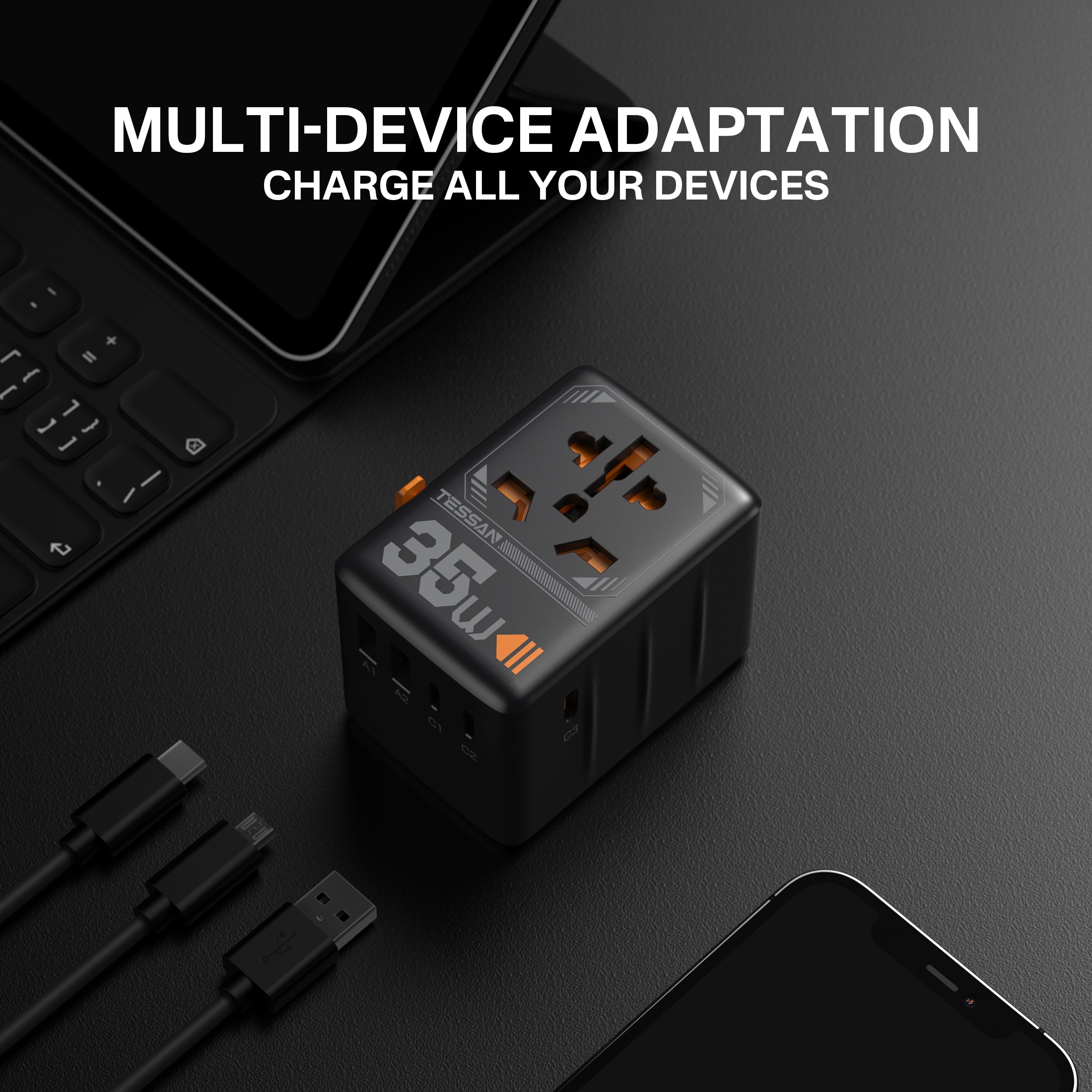 35W Universal Travel Adapter