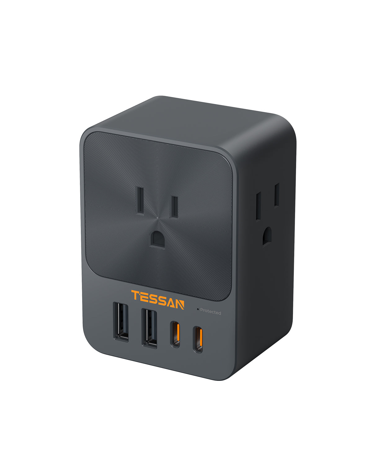 TESSAN Outlet Extender With USB Ports, Surge Protection, 30W Fast Charging