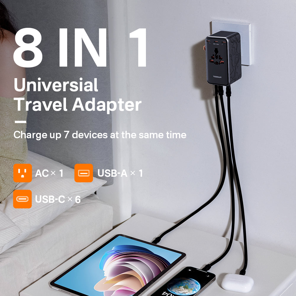Tessan Voyager 205 Universal Travel Adapter