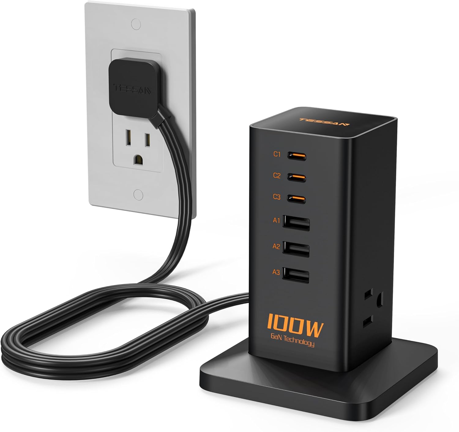 TESSAN 100W Desk Charging Station