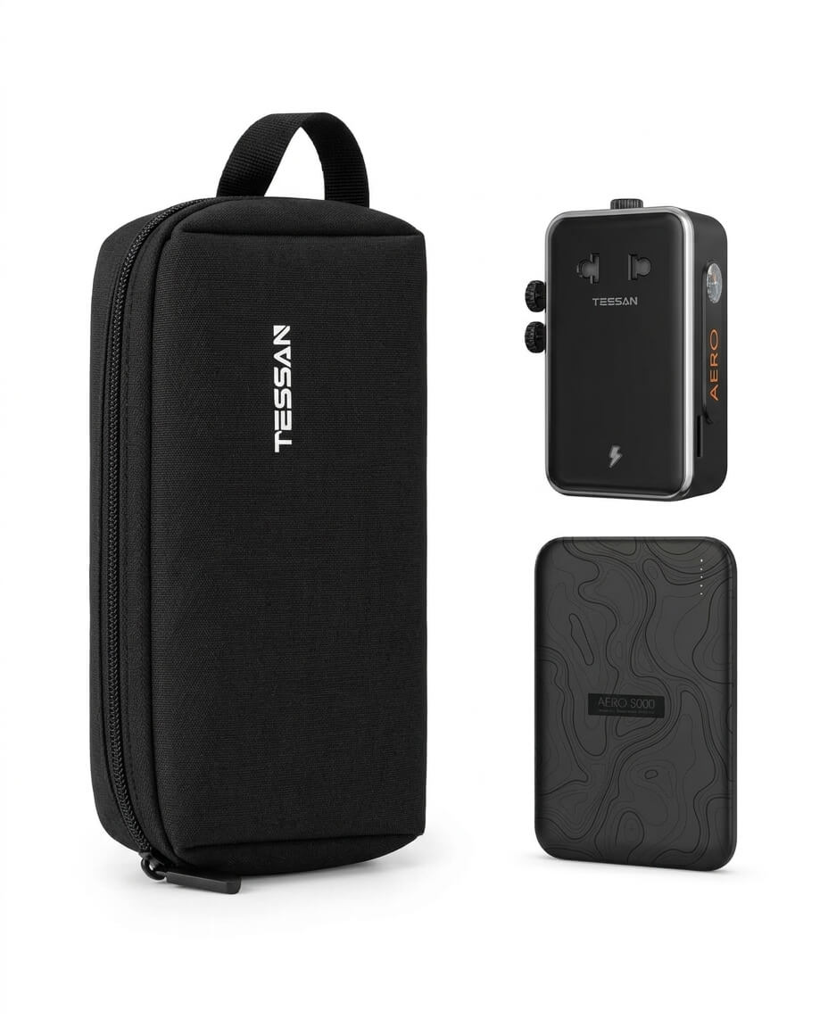 TESSAN Carrying Case for Travel Essentials