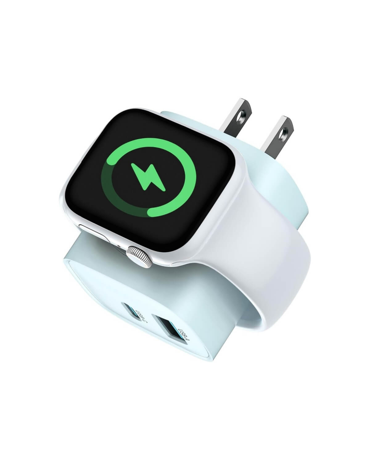TESSAN 3-in-1 USB-C Charger with Apple Watch Charging