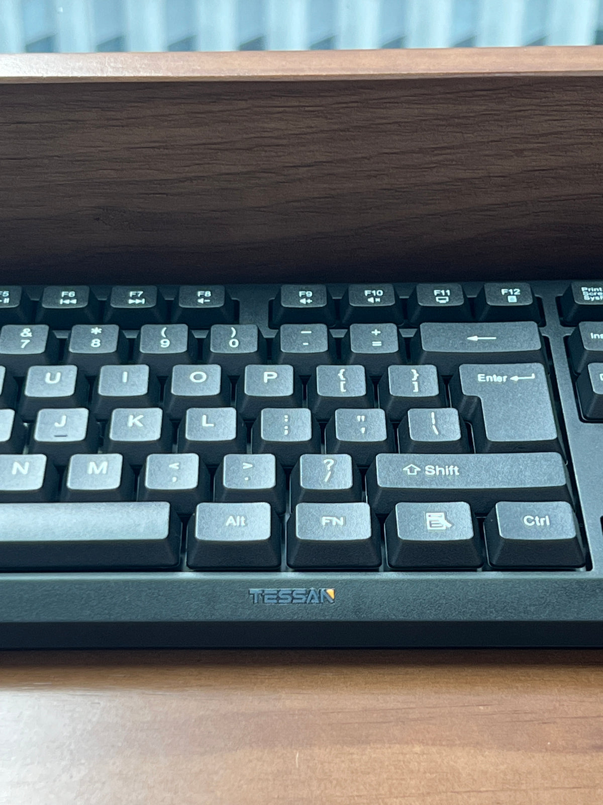 TESSAN Classic USB Wired Keyboard for Office, Desktop and Laptop Use