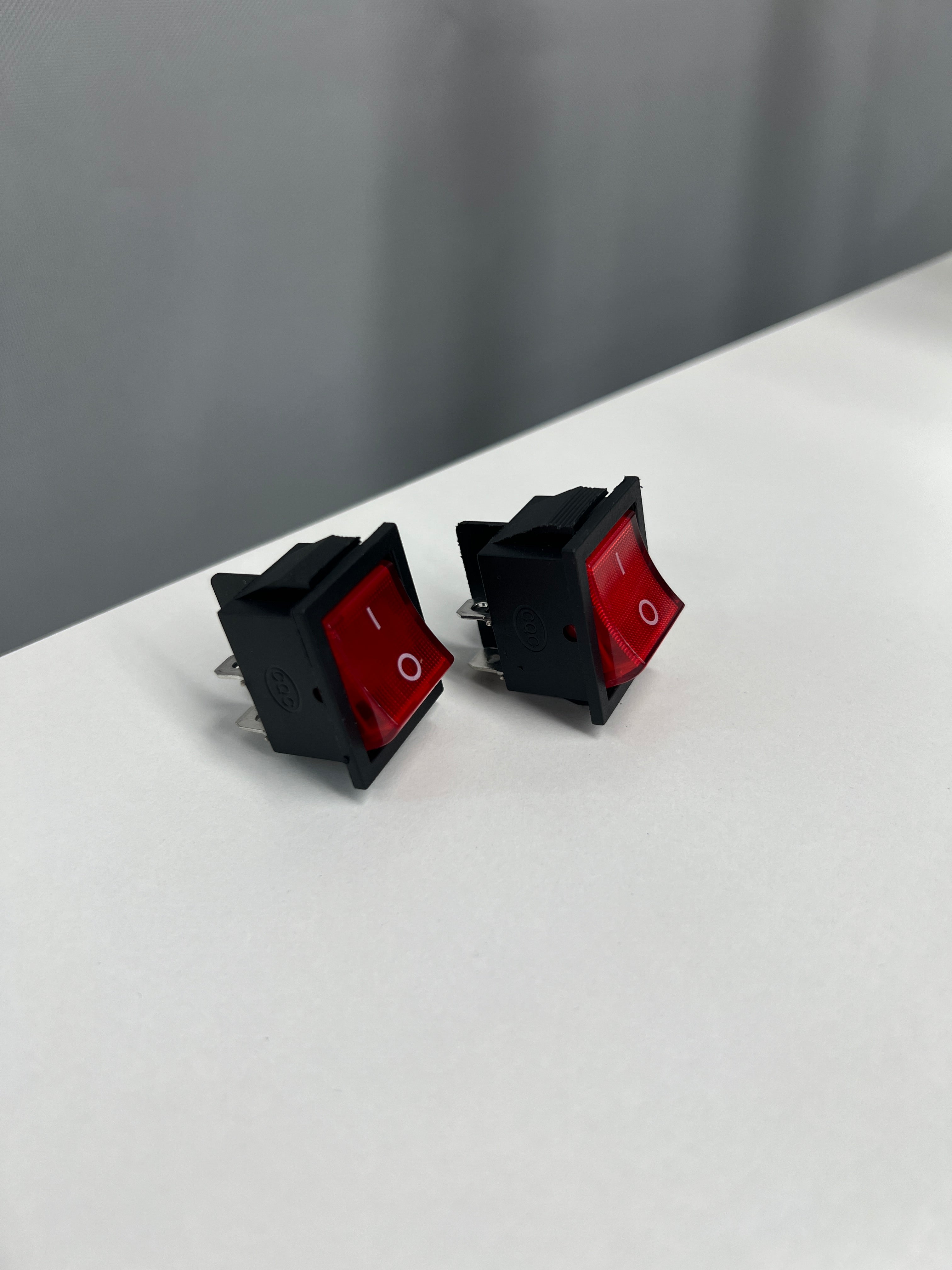 KCD4 Illuminated Rocker Switch | Universal 4-Pin 16A Power Button for Ovens, Noodle Cookers, Steamers, Dough Mixers and Food Equipment