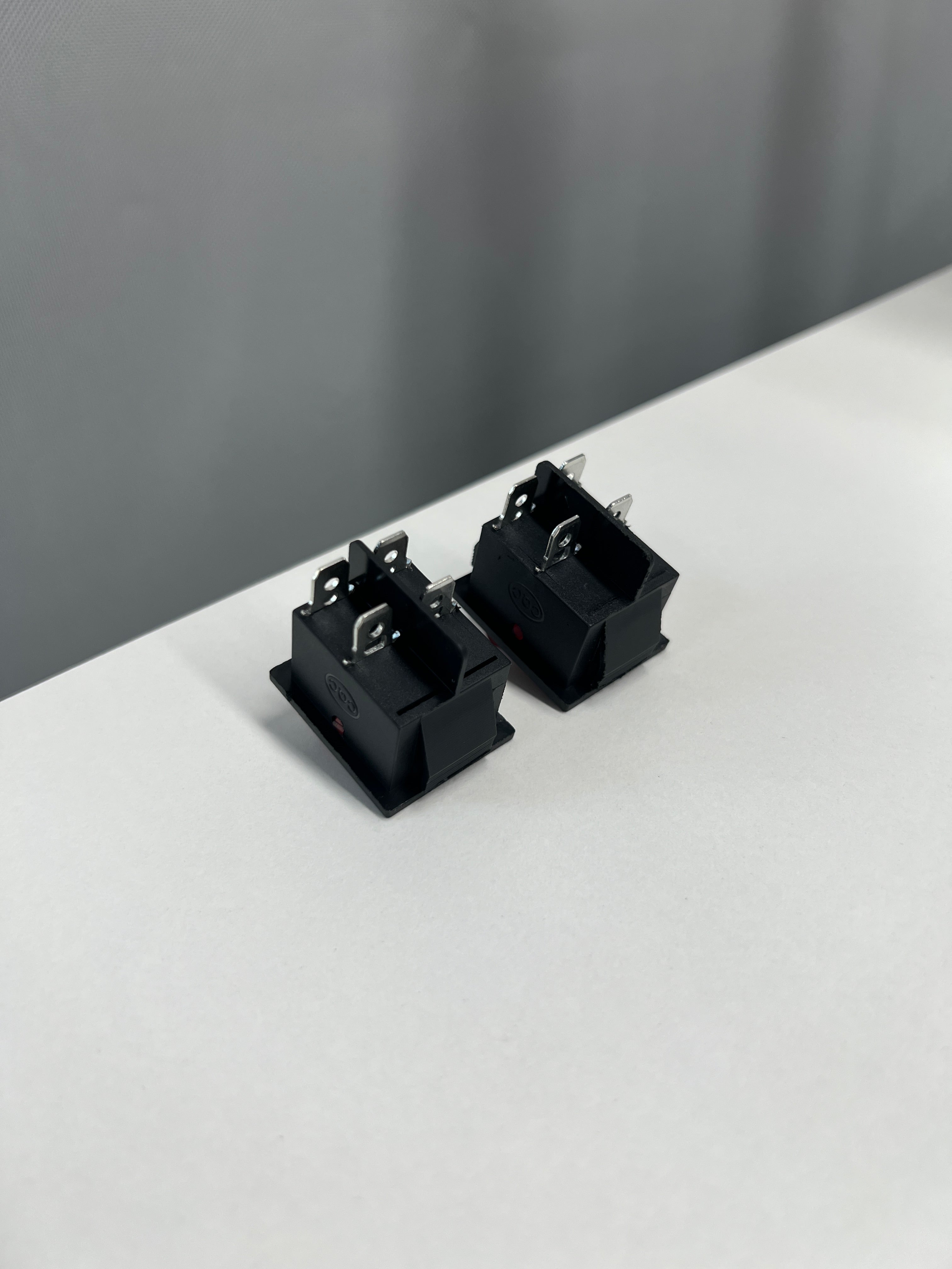 KCD4 Illuminated Rocker Switch | Universal 4-Pin 16A Power Button for Ovens, Noodle Cookers, Steamers, Dough Mixers and Food Equipment