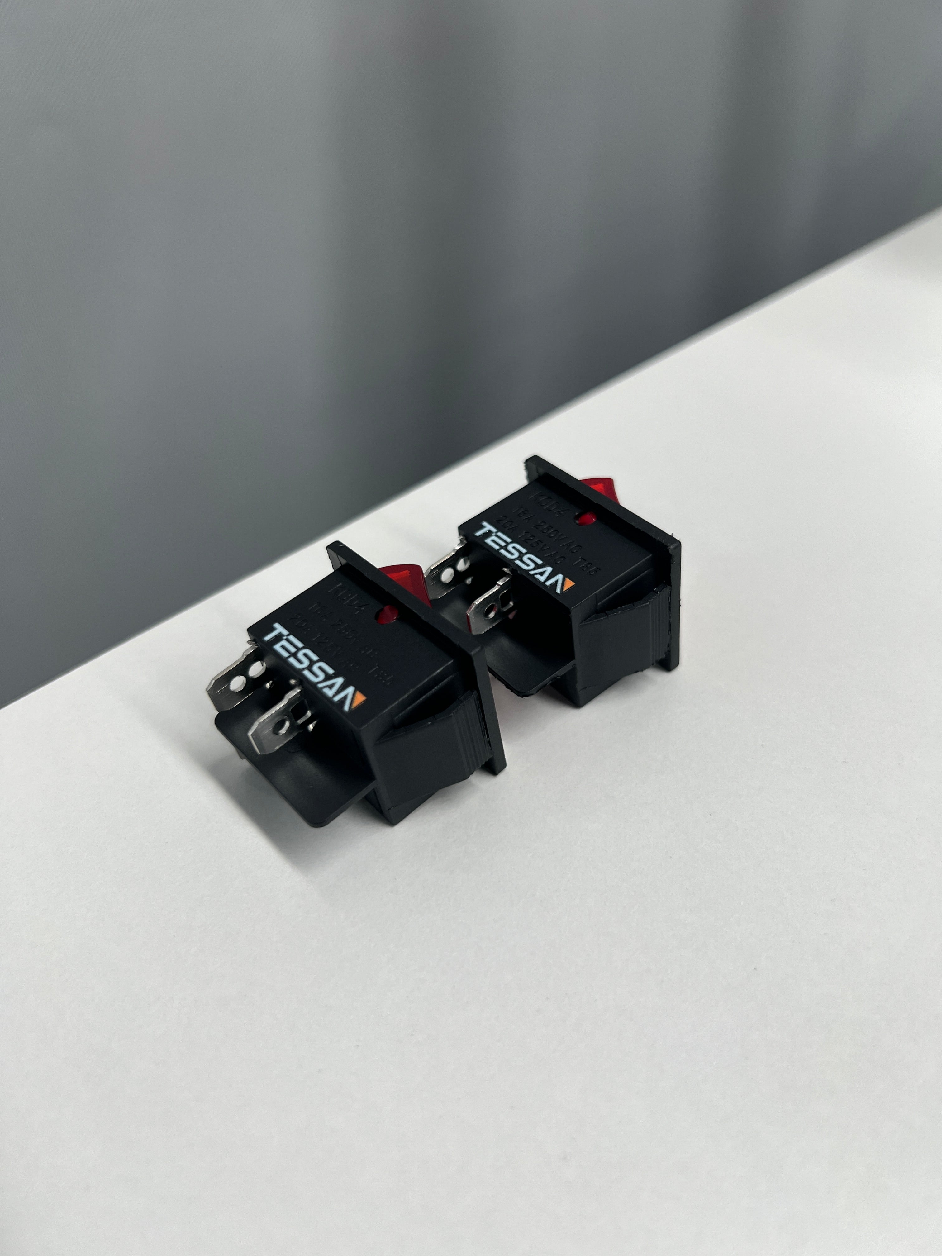 KCD4 Illuminated Rocker Switch | Universal 4-Pin 16A Power Button for Ovens, Noodle Cookers, Steamers, Dough Mixers and Food Equipment