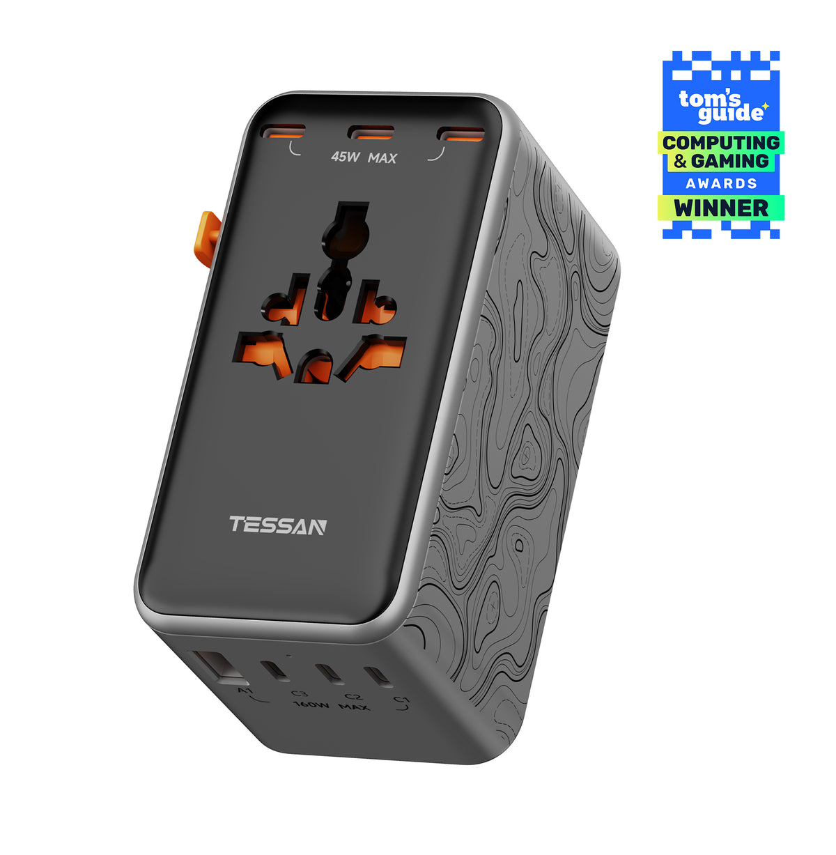 TESSAN Voyager 205 Universal Travel Adapter