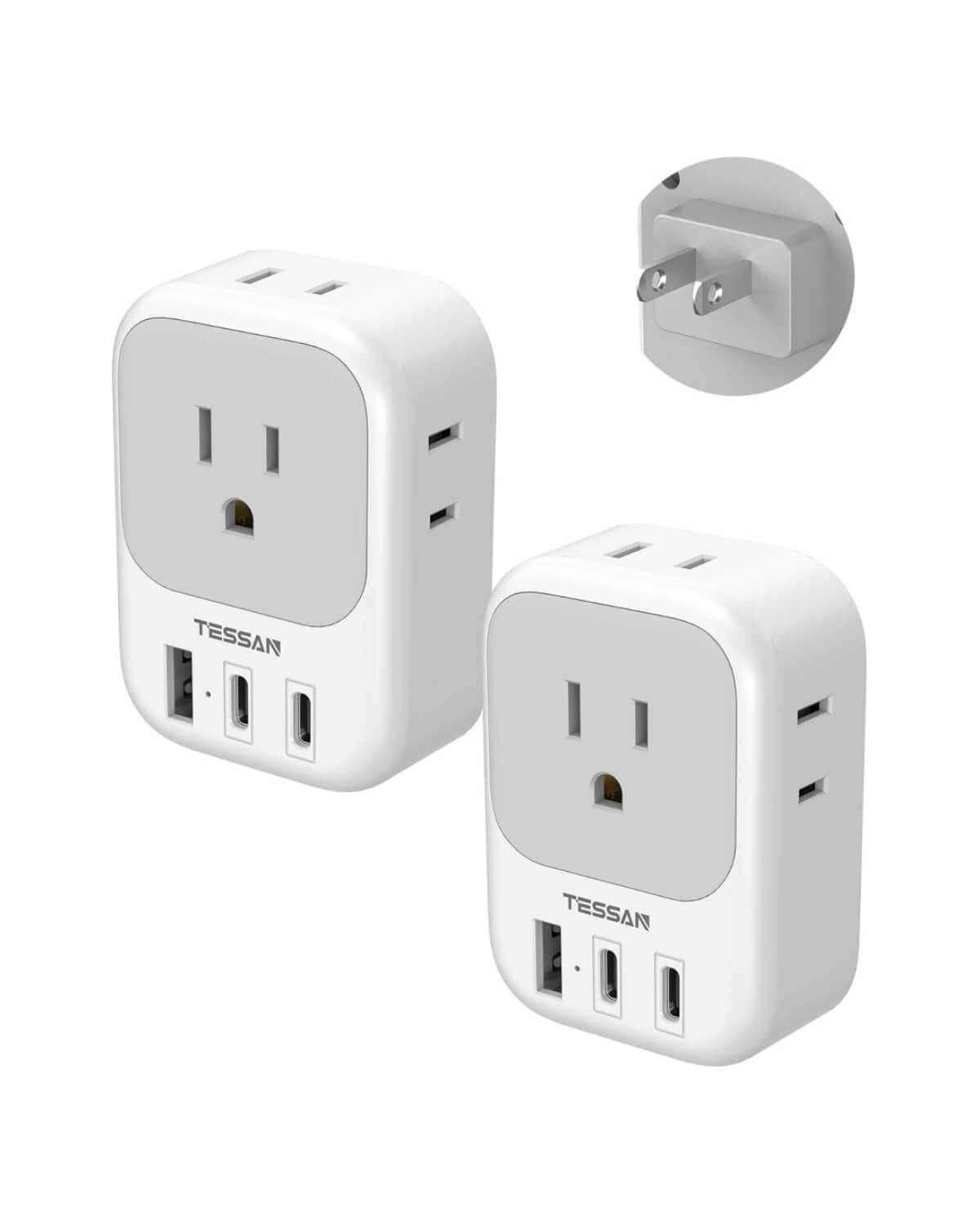 Tessan US to Japan Plug Adapter Type A