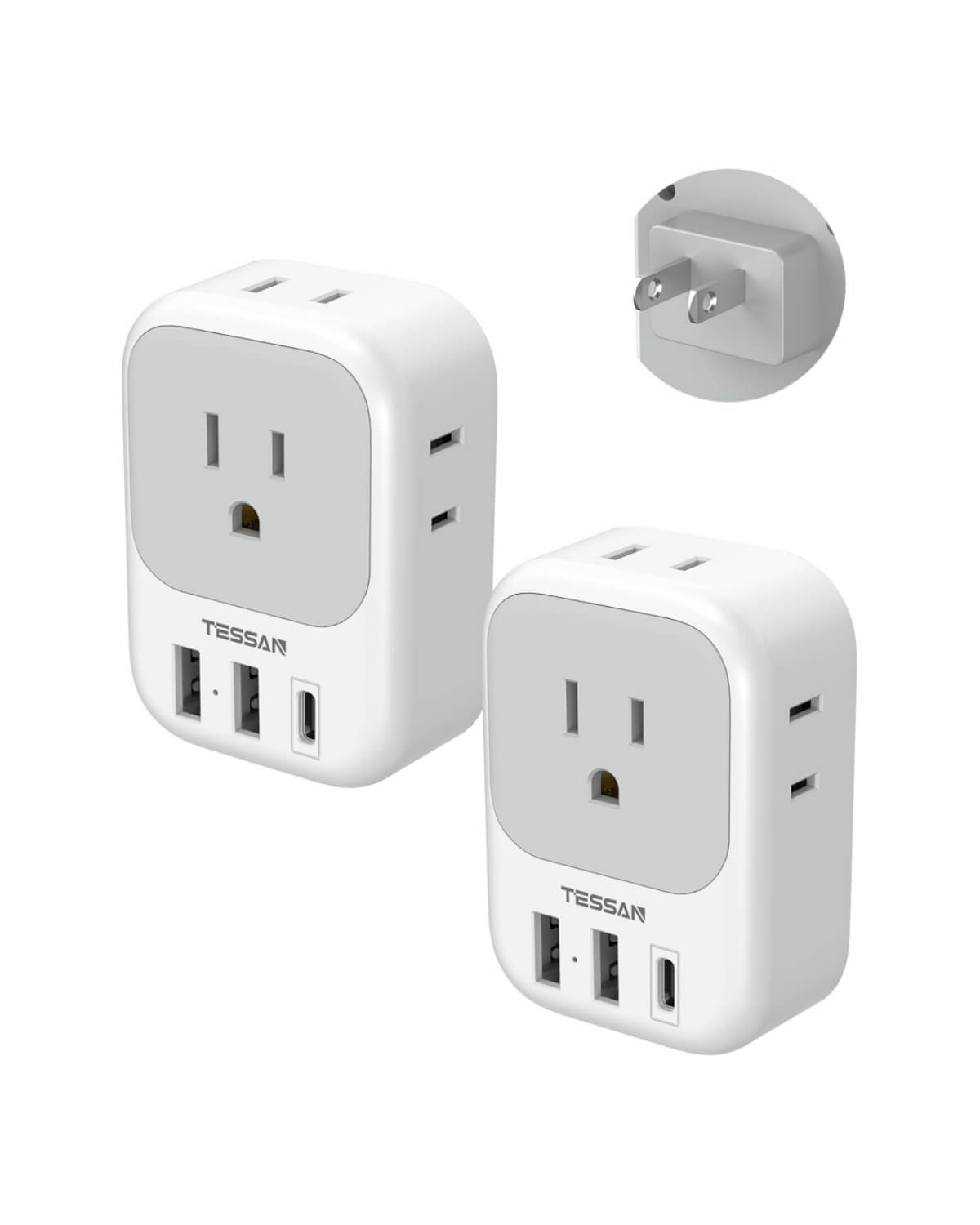 Tessan US to Japan Plug Adapter Type A