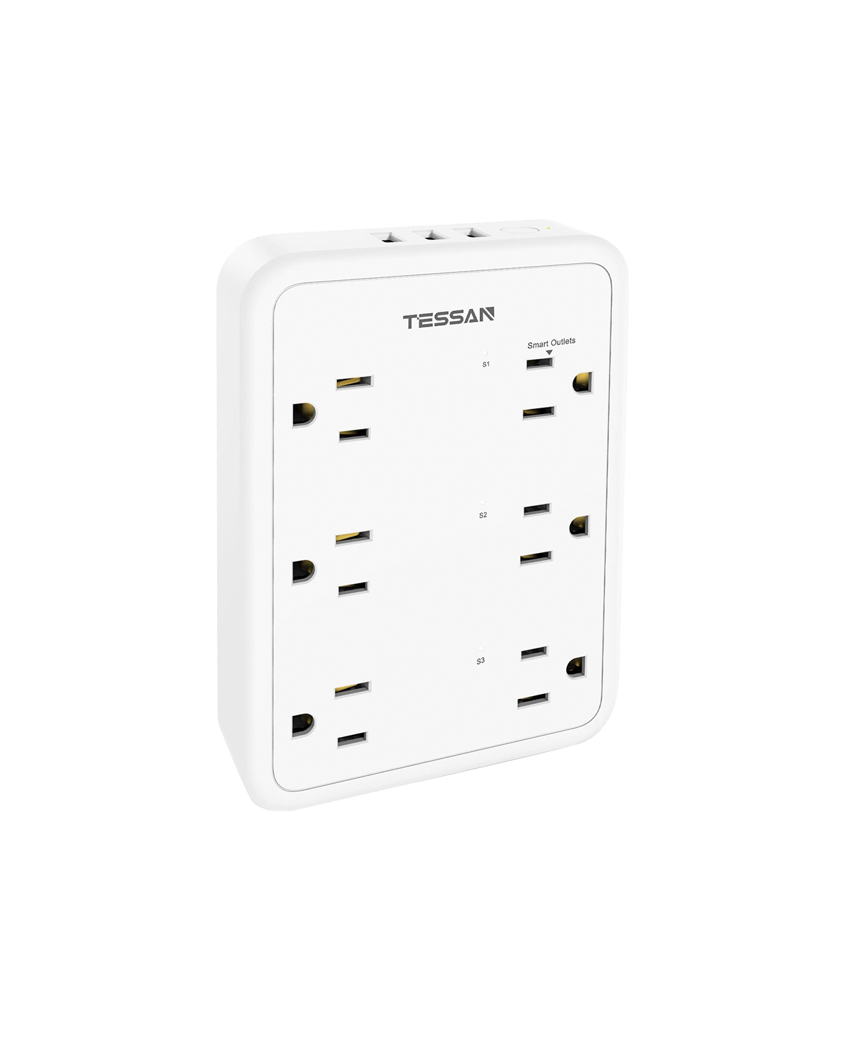 TESSAN Smart Power Strip with 6 Multi Outlet 3 USB