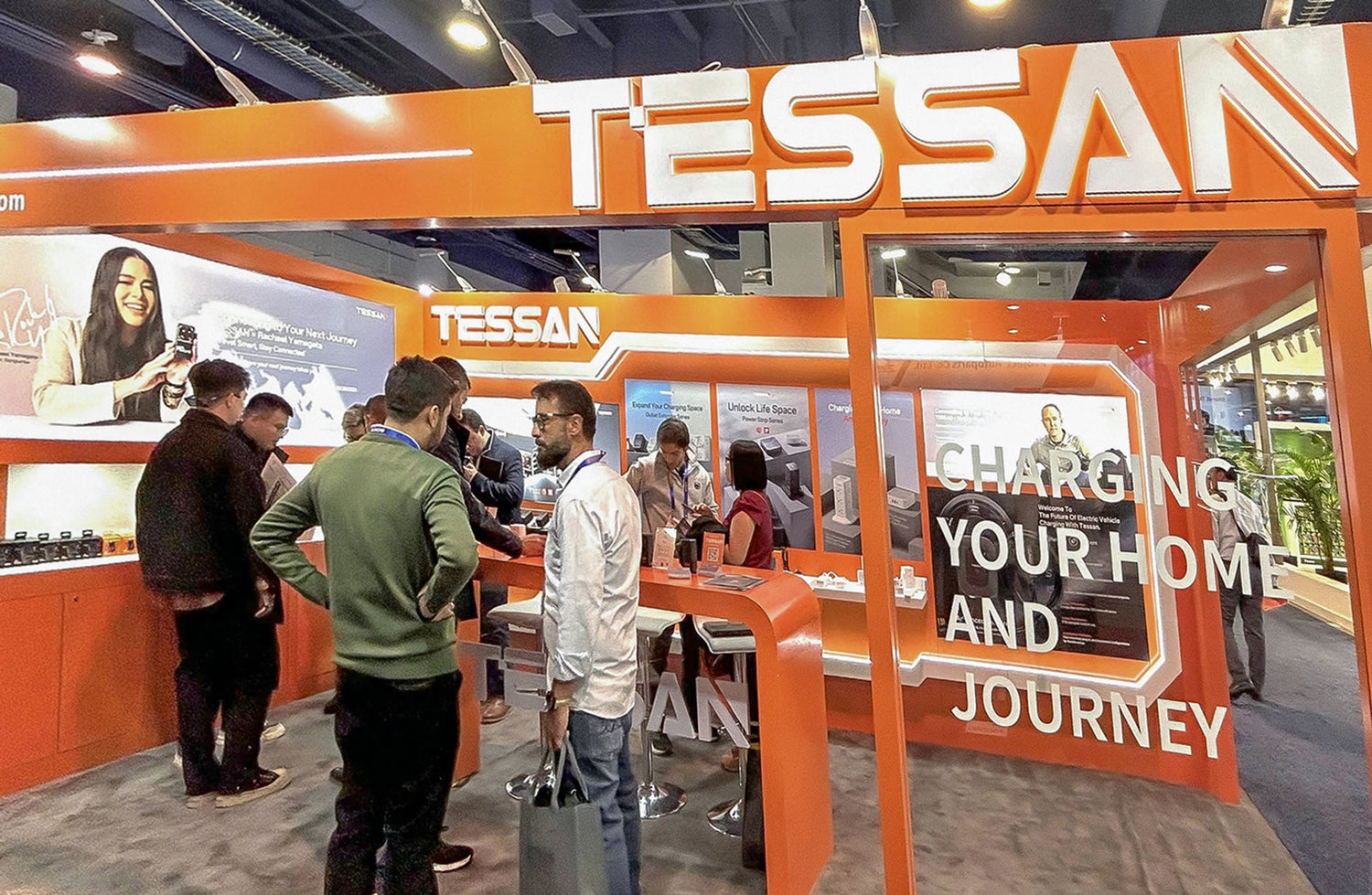 Elevating Charging: TESSAN’s Standout Moment at CES 2025