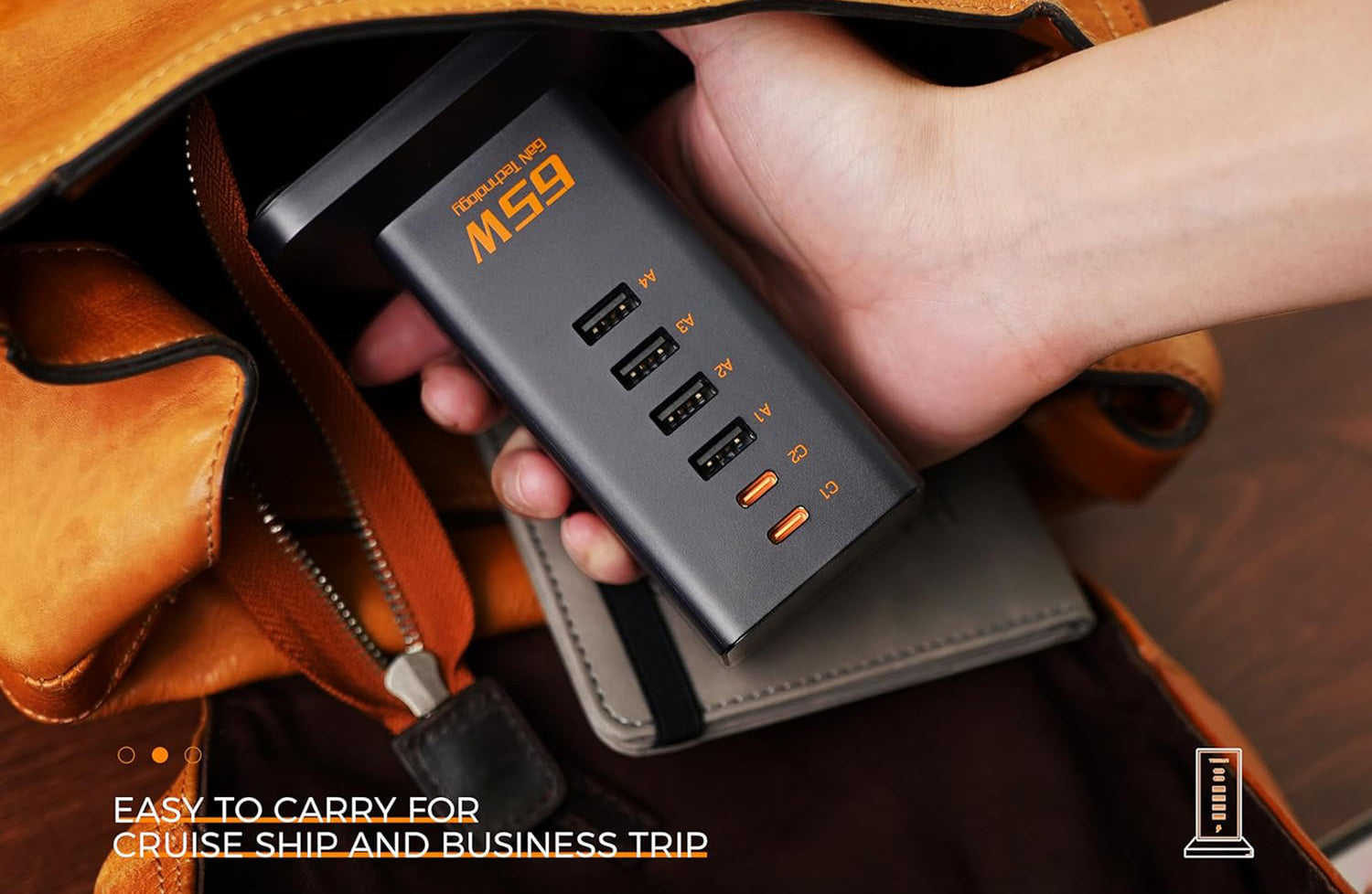 Why the TESSAN 65W Multi-Device Fast Charger is the Best Companion for Business and Travel