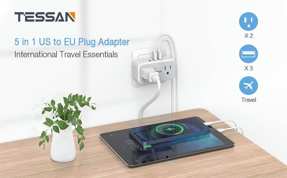Best Travel Adapters for Your 3C Electronic Accessories