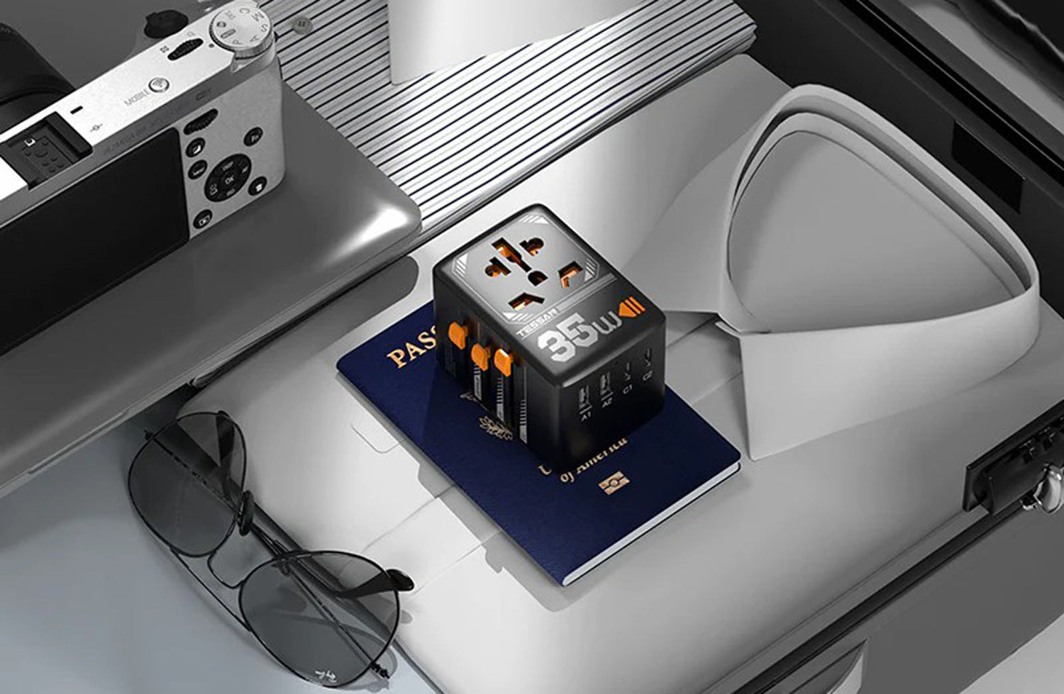 Smarter Charging Around the World with the TESSAN Universal Travel Adapter