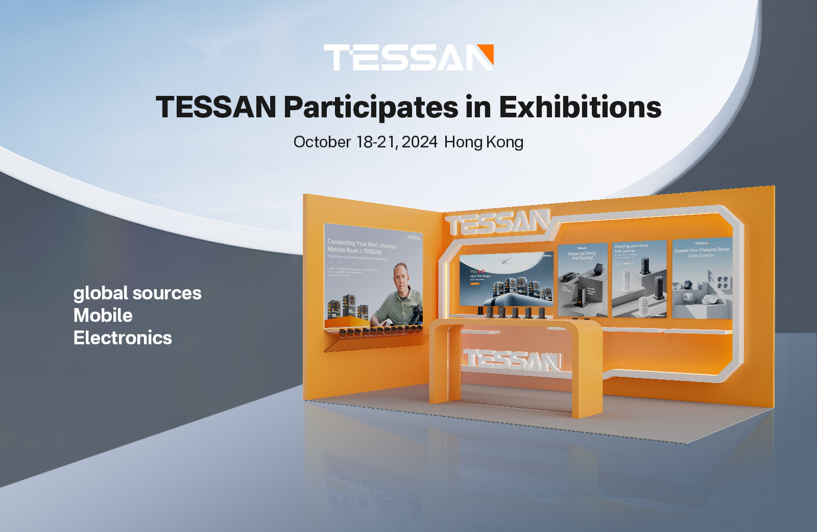 Keep Charging : TESSAN’s Revolutionary Products Shine at Global Sources 2024