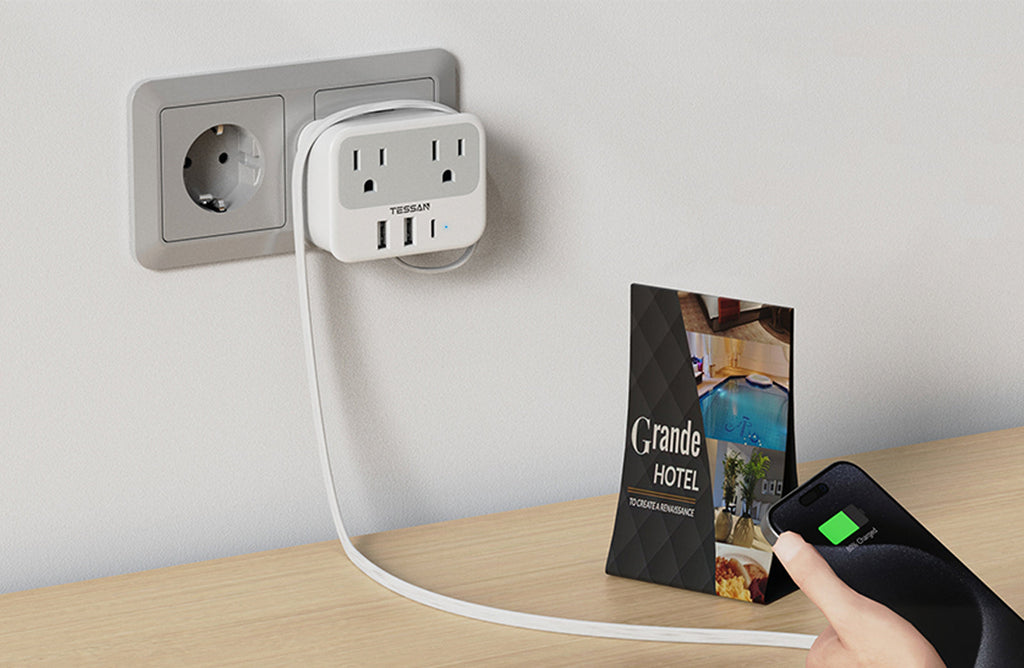 From Paris to Prague: Tessan European Travel Adapter Unlocks Apple Users Seamless Charging in Europe