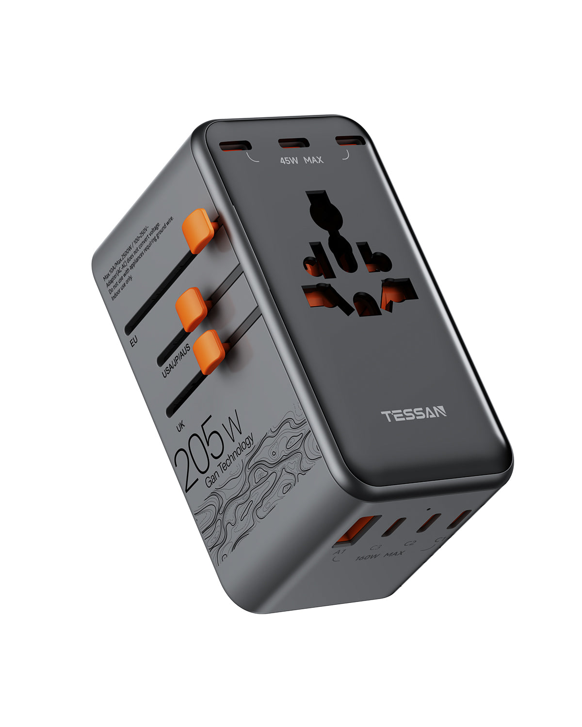 Tessan Voyager 205 Universal Travel Adapter