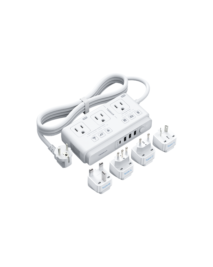 TESSAN Universal 220V to 110V Voltage Converter