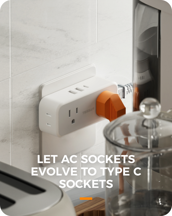 Let AC sockets evolve to type c sockets