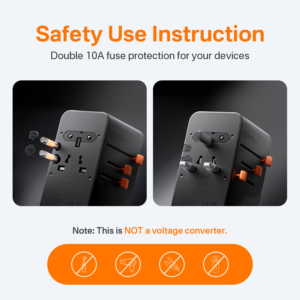 TESSAN Voyager 205 Universal Travel Adapter