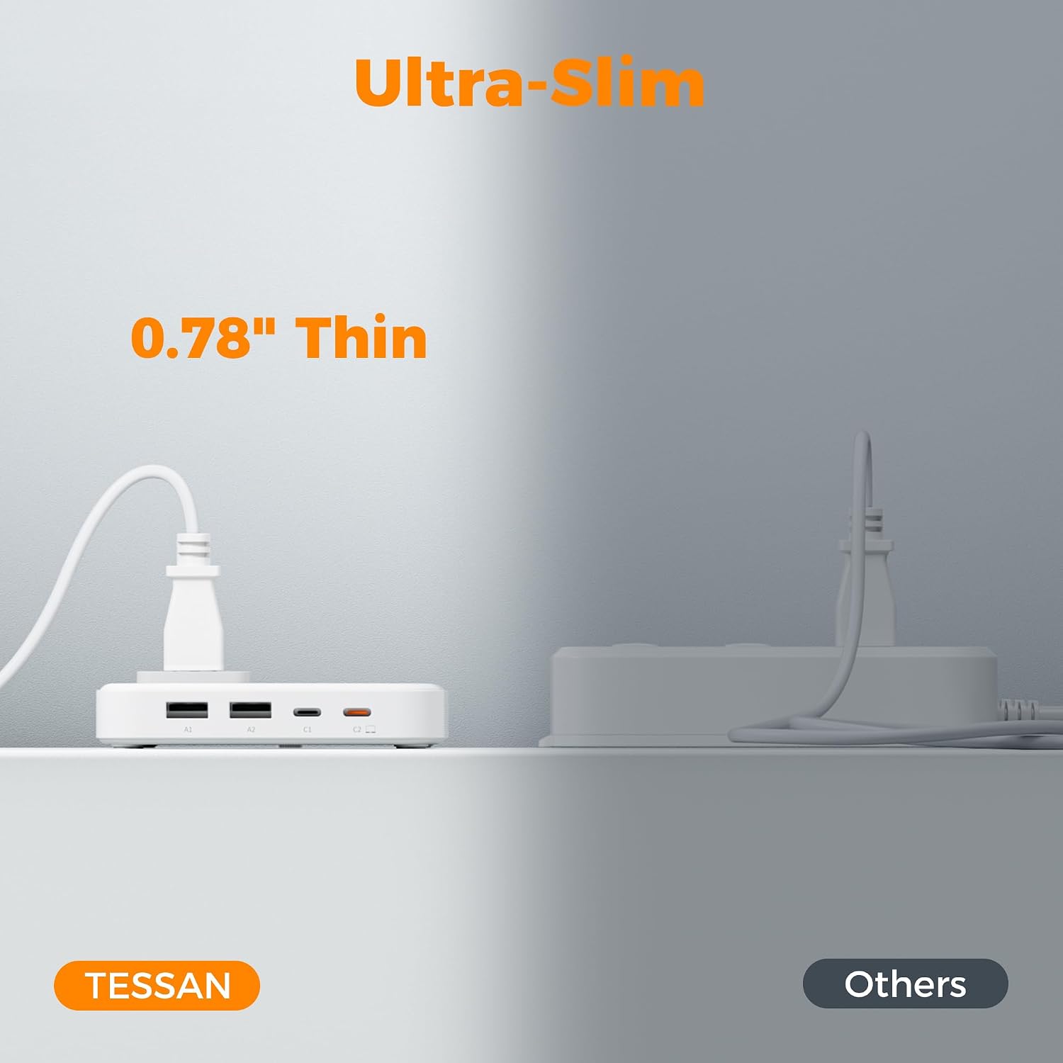 TESSAN 67W USB-C Charging Station PS12