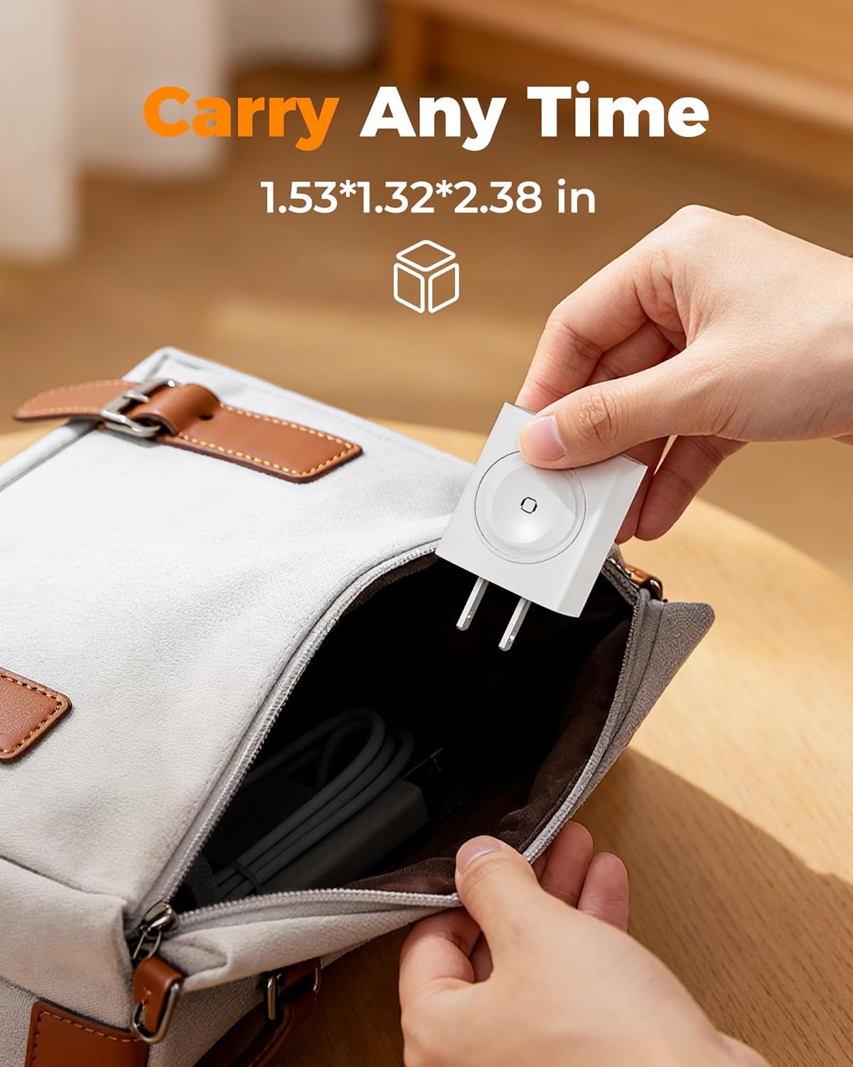 TESSAN 3-in-1 USB-C Charger with Apple Watch Charging