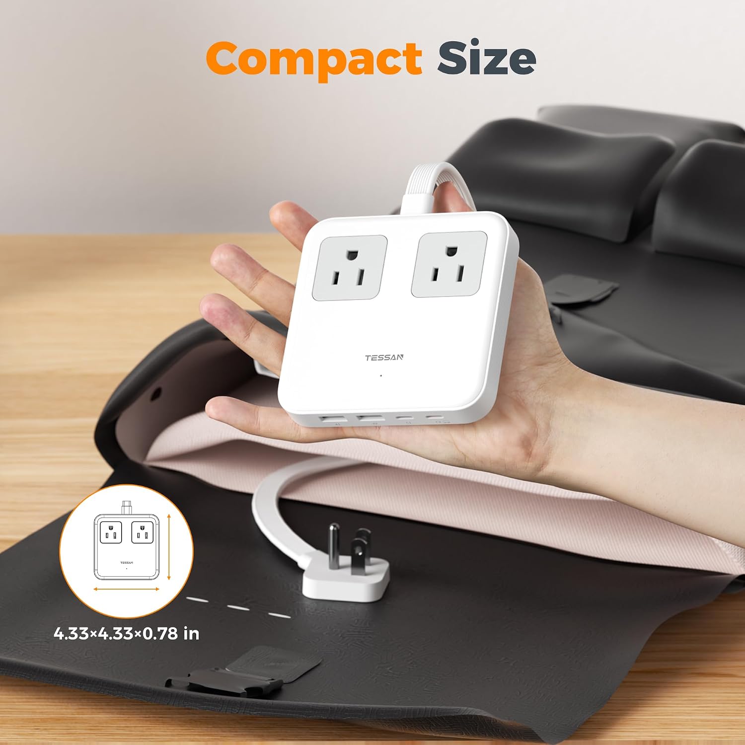 TESSAN 67W USB-C Charging Station PS12