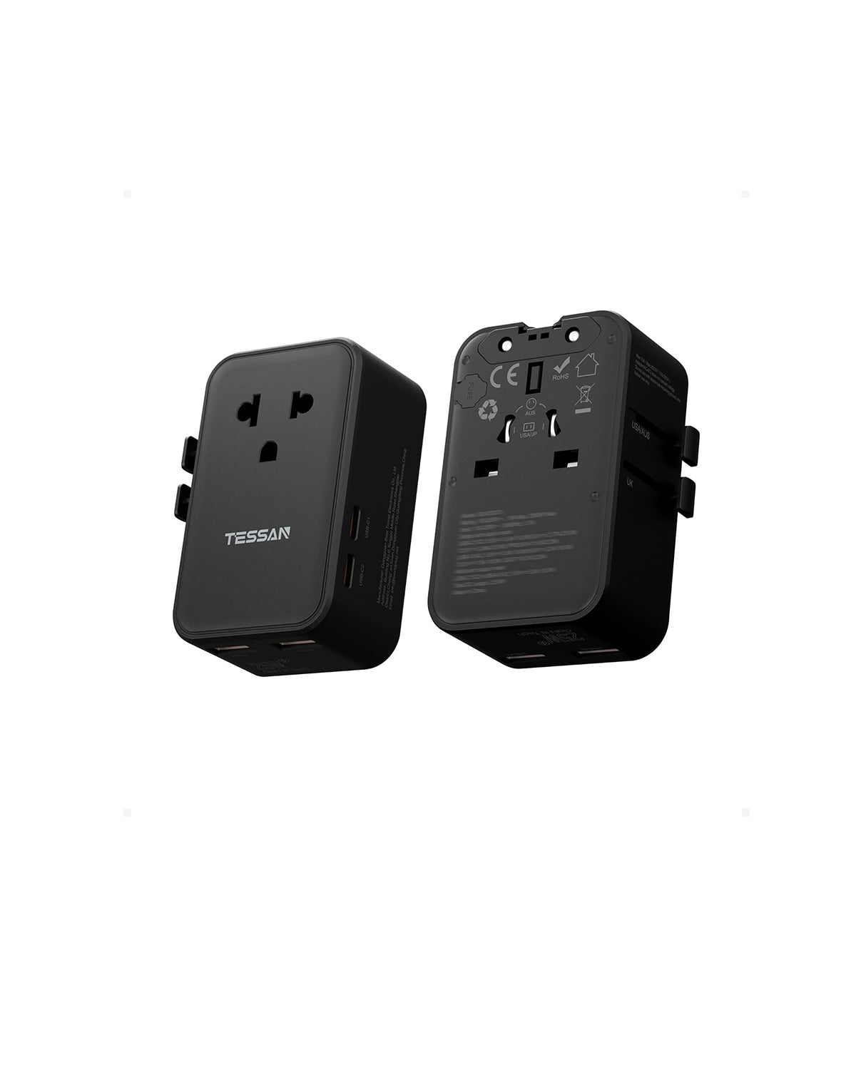 TESSAN Ultra Thin Universal Travel Adapter PD 25W