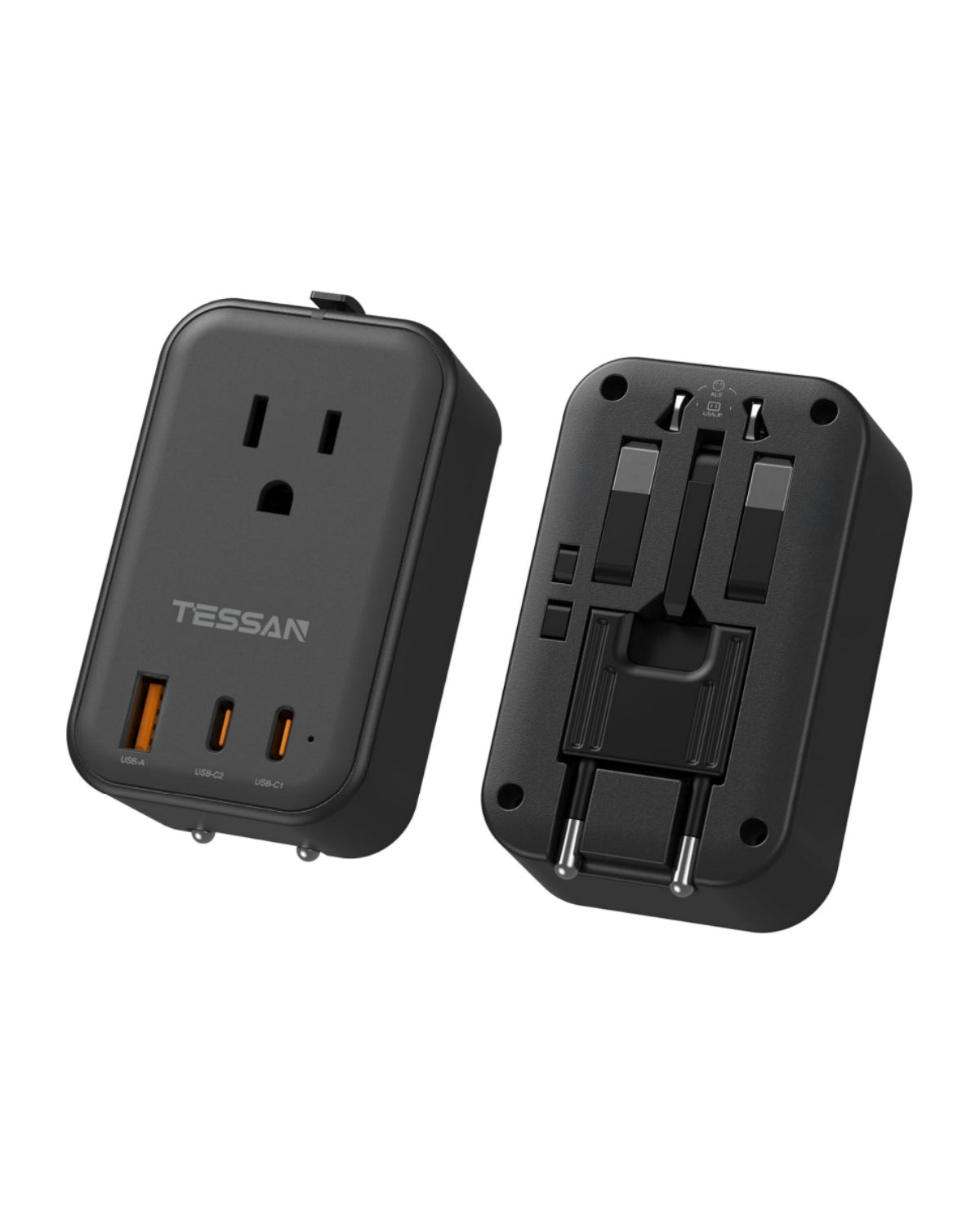 TESSAN Ultra Thin Universal Travel Adapter PD 20W