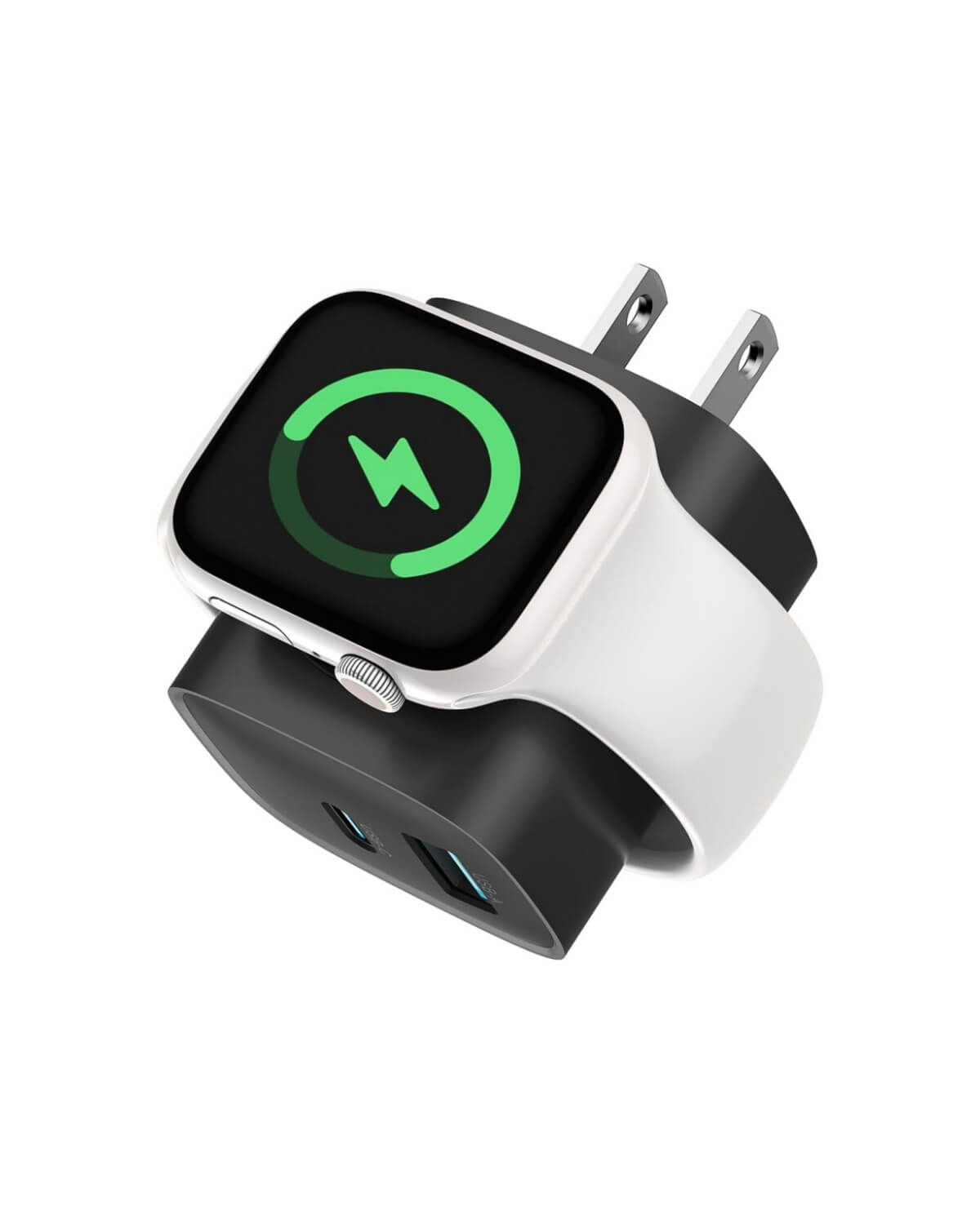 TESSAN 3-in-1 USB-C Charger with Apple Watch Charging
