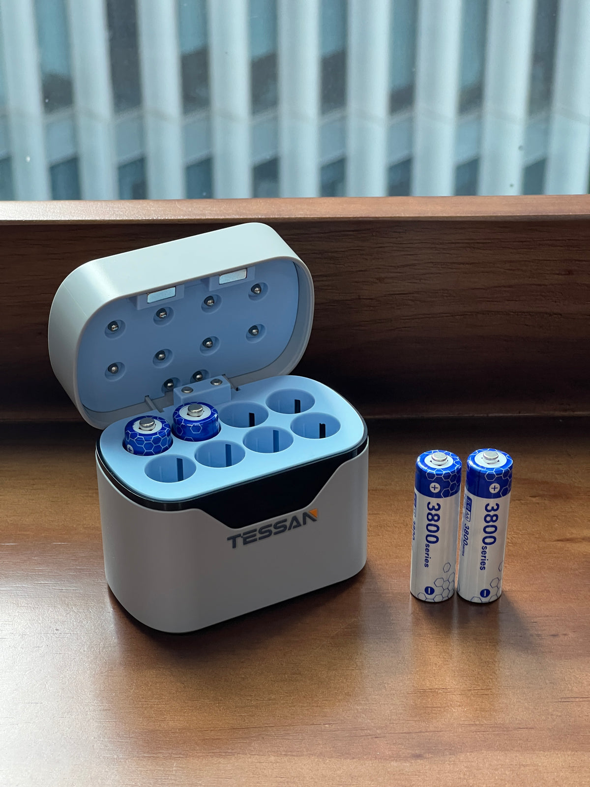 TESSAN High-Capacity Rechargeable AA Batteries for Everyday Use