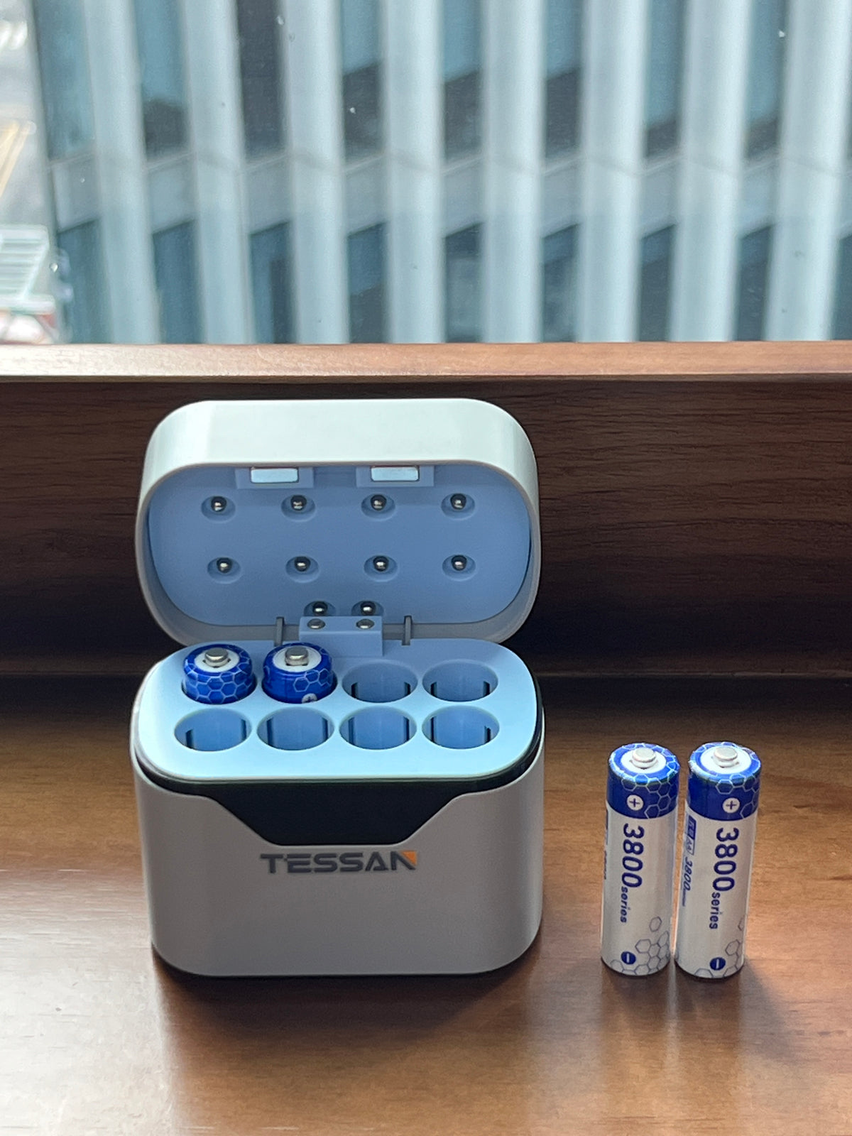 TESSAN High-Capacity Rechargeable AA Batteries for Everyday Use