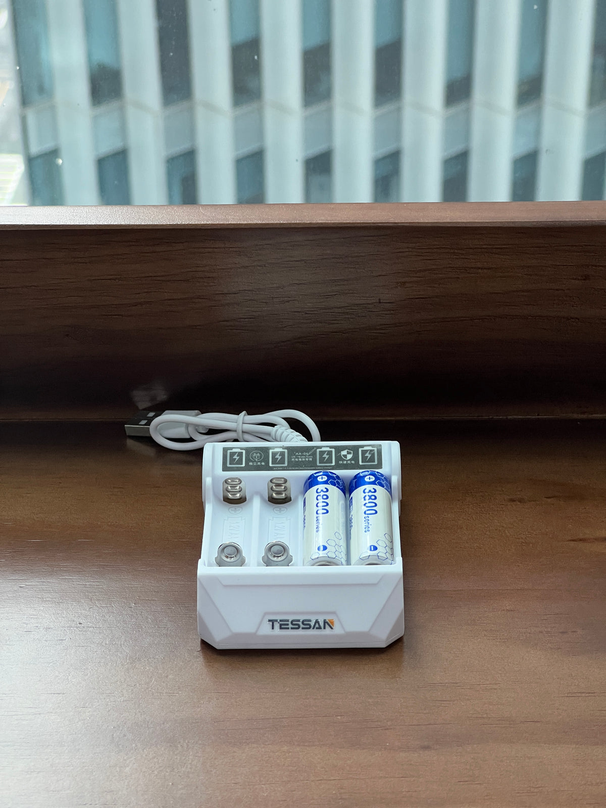 TESSAN USB Rechargeable Battery Charger for AA and AAA Batteries
