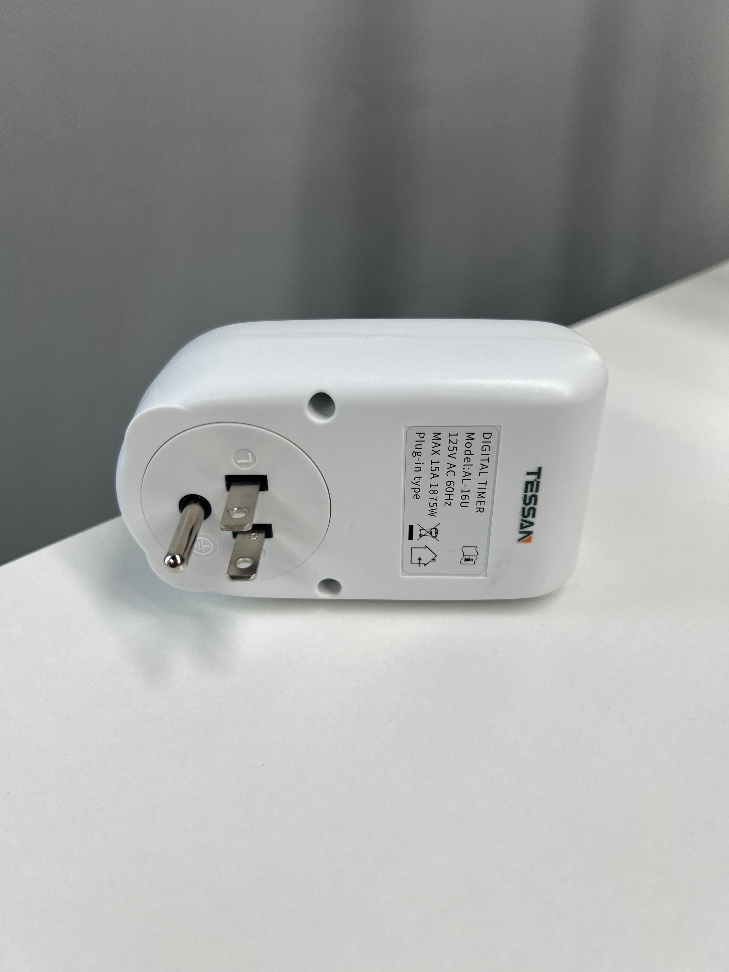 TESSAN 110V Smart Timer Outlet | 15A Automatic Time Switch Plug with Programmable Power Control and Cycling Timer