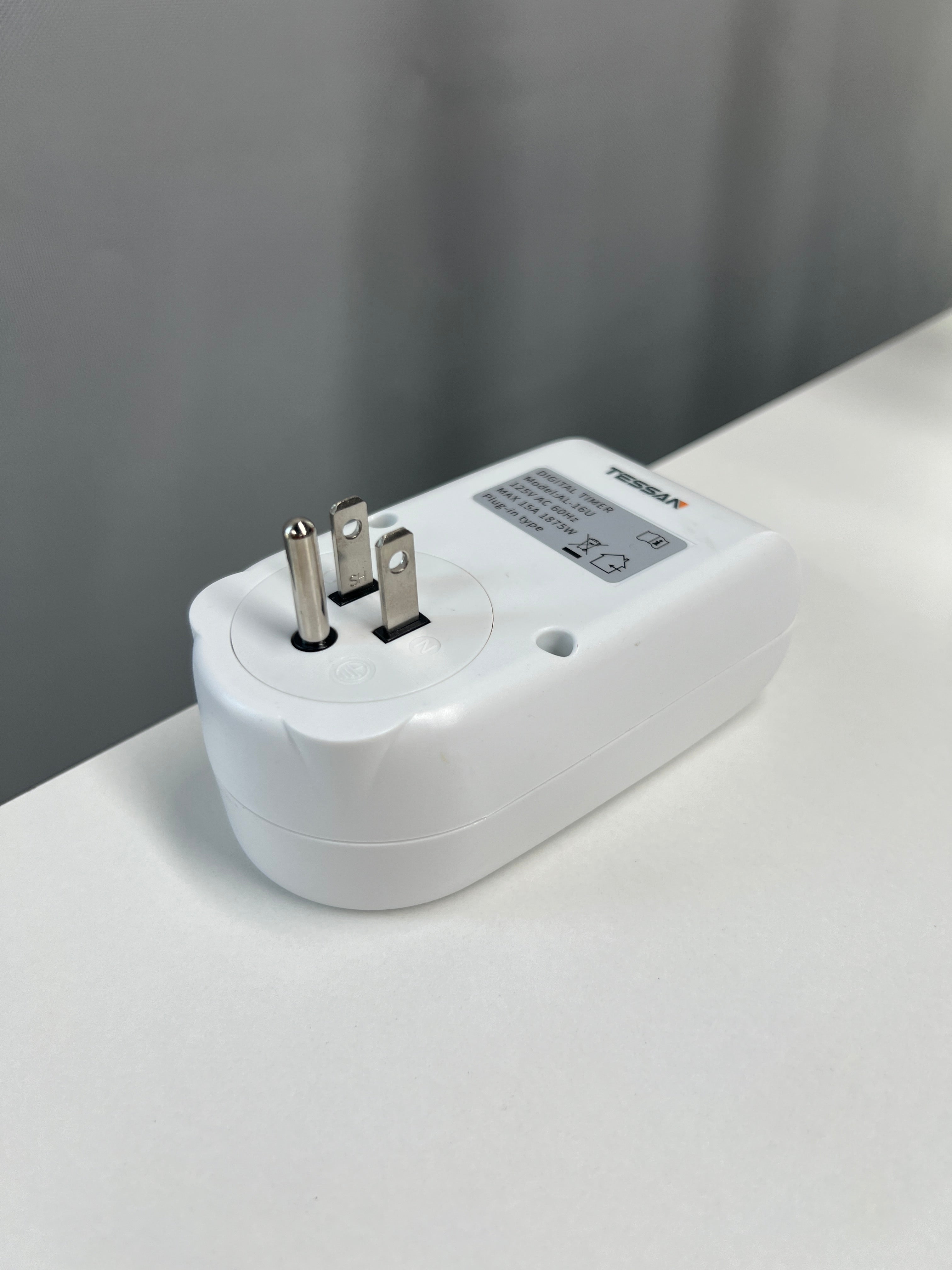 TESSAN 110V Smart Timer Outlet | 15A Automatic Time Switch Plug with Programmable Power Control and Cycling Timer