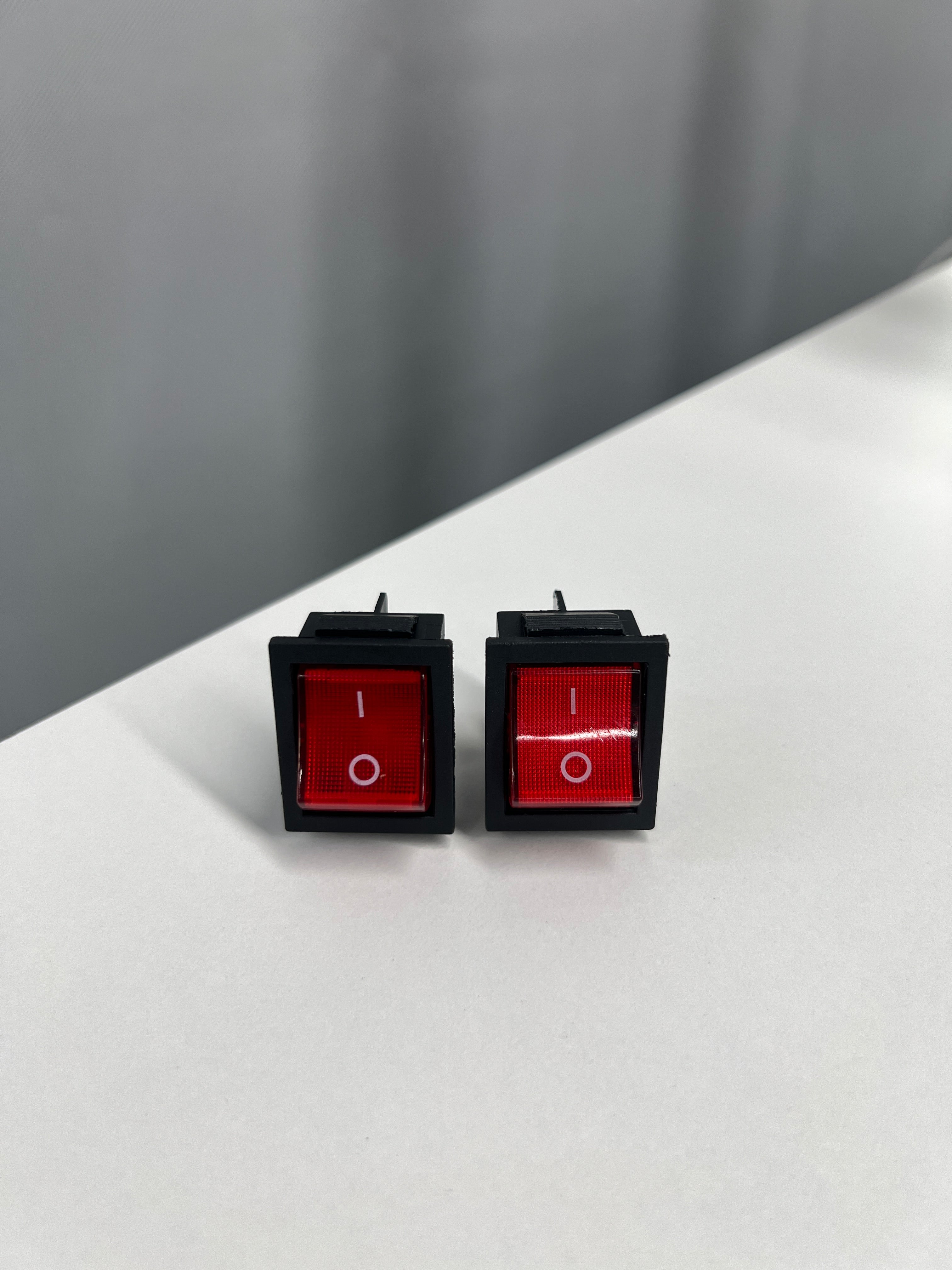 KCD4 Illuminated Rocker Switch | Universal 4-Pin 16A Power Button for Ovens, Noodle Cookers, Steamers, Dough Mixers and Food Equipment