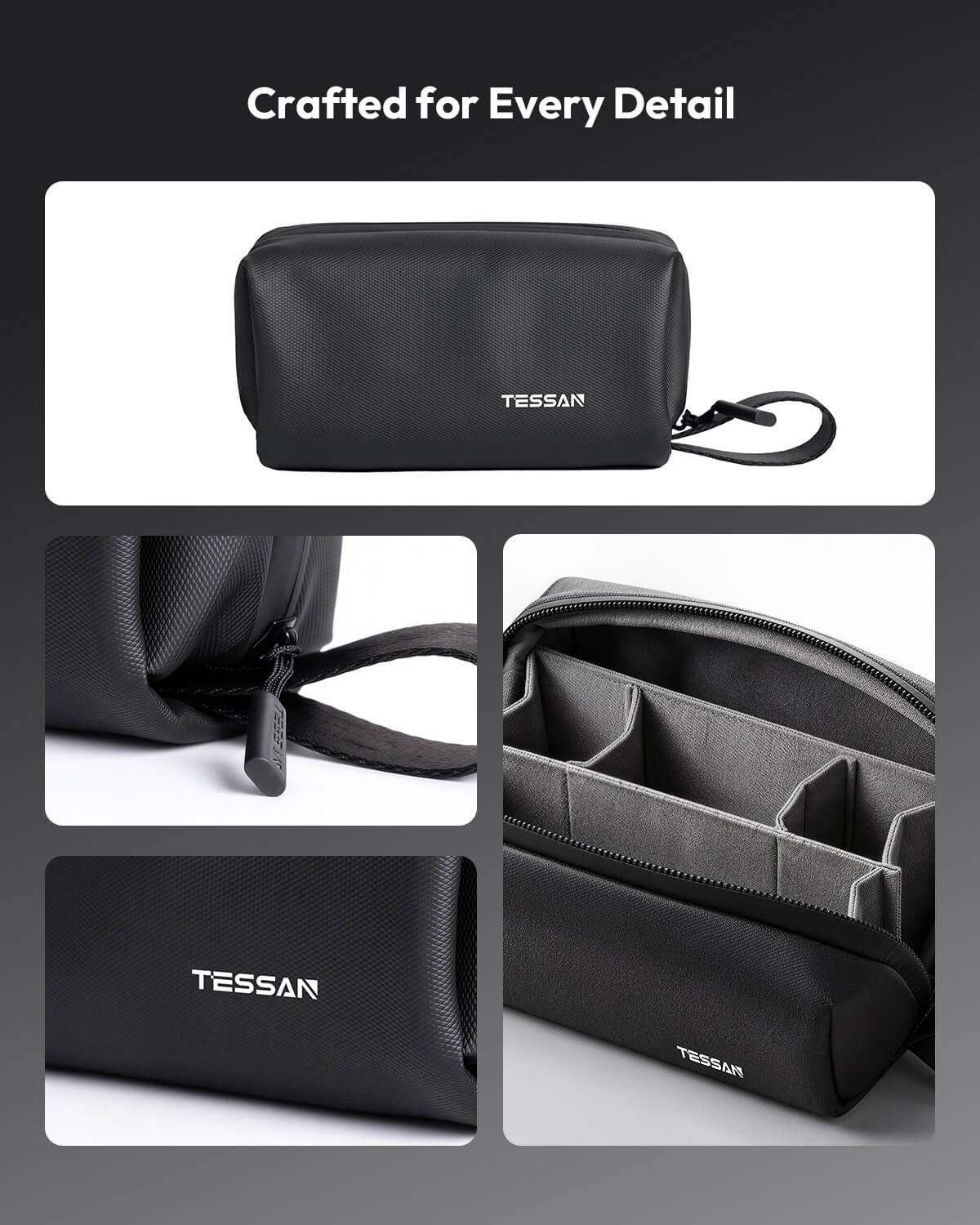 TESSAN Carrying Case for Travel Essentials