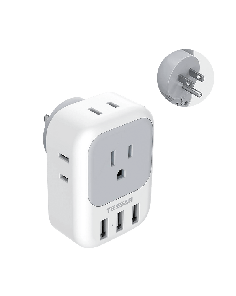 Multi Plug Outlet Extender | Best Multi Plug Outlet with Usb Wall Charger