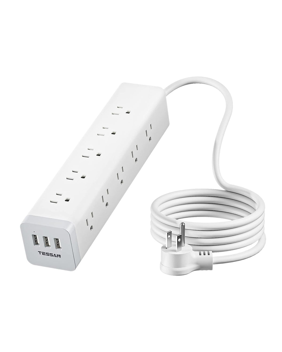 TESSAN Surge Protector Power Strip with 15 Outlets and 3 USB Ports