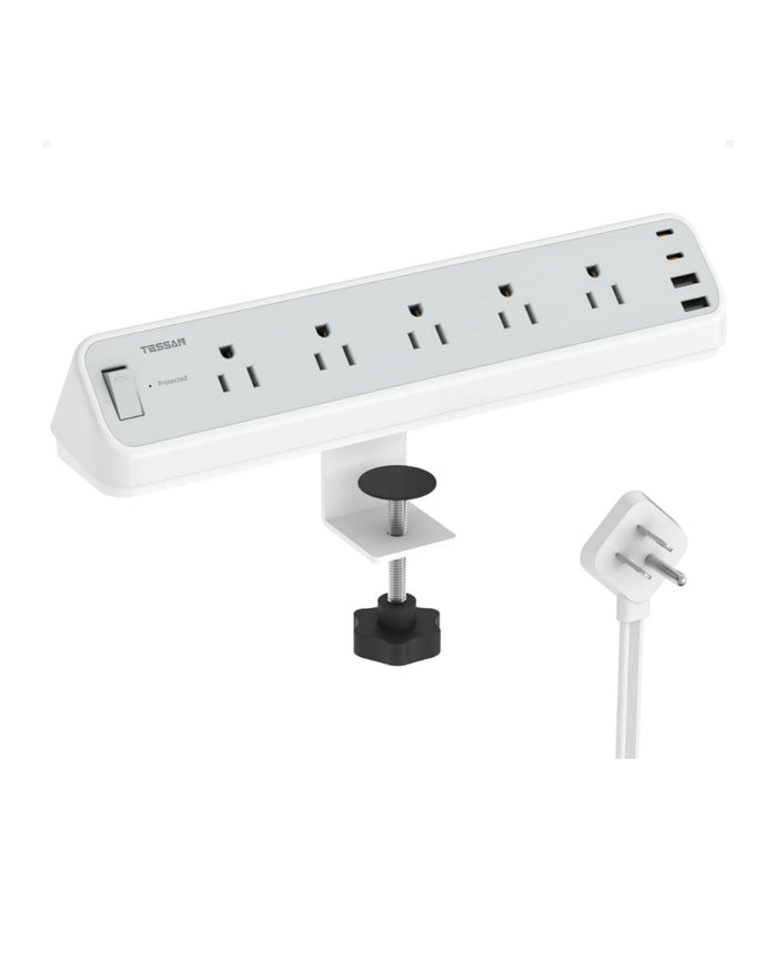 TESSAN Desk Surge Protector Power Strip PS06