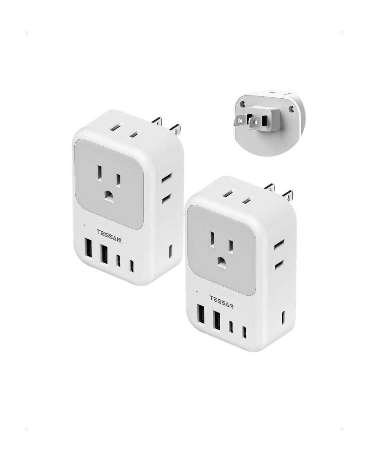 TESSAN US to Japan Plug Adapter Type A